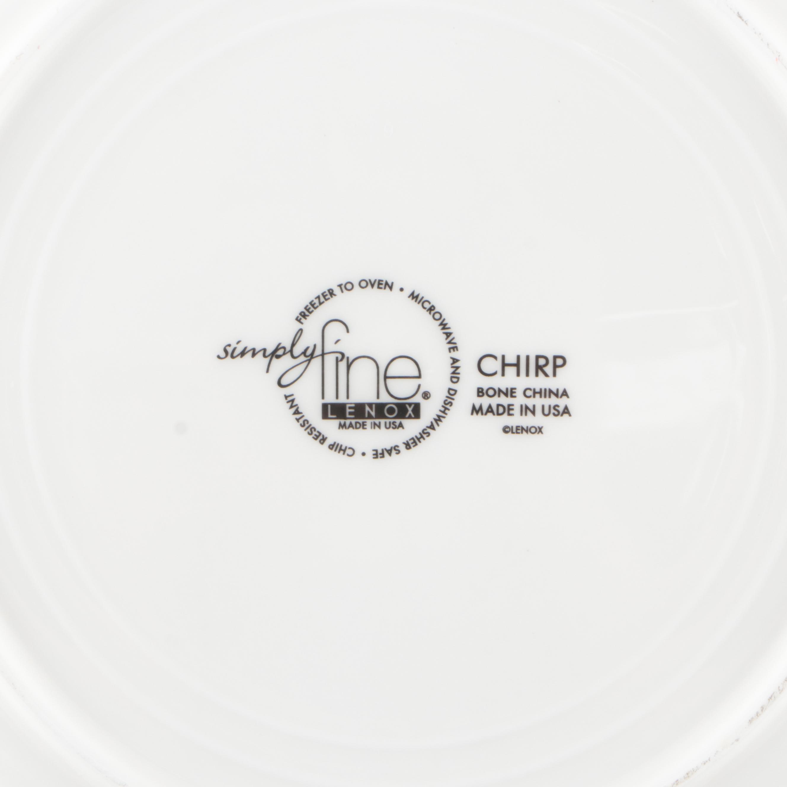 Lenox "Chirp" Bone China Dinnerware