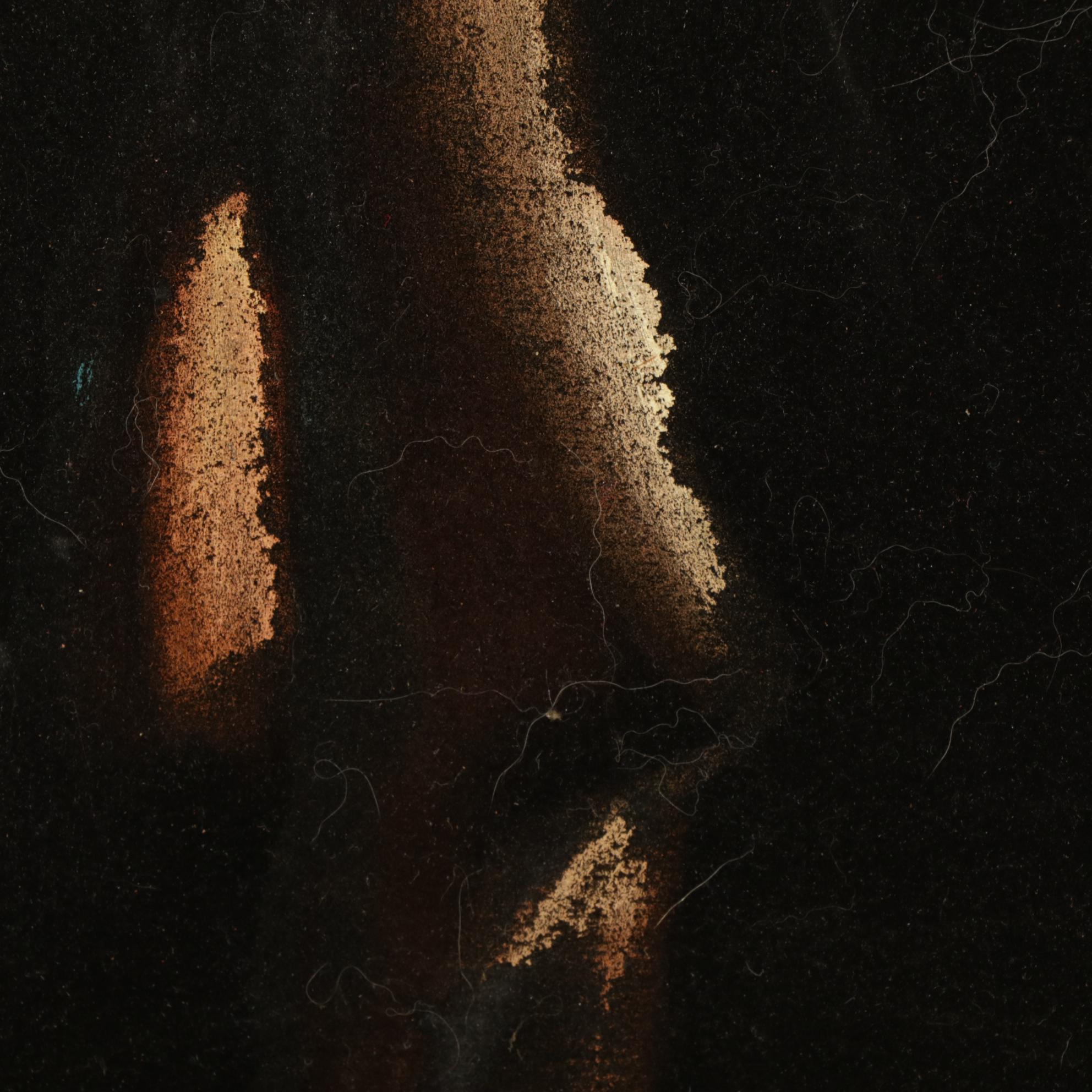 Velvet Painting of Nude Girl with Rose