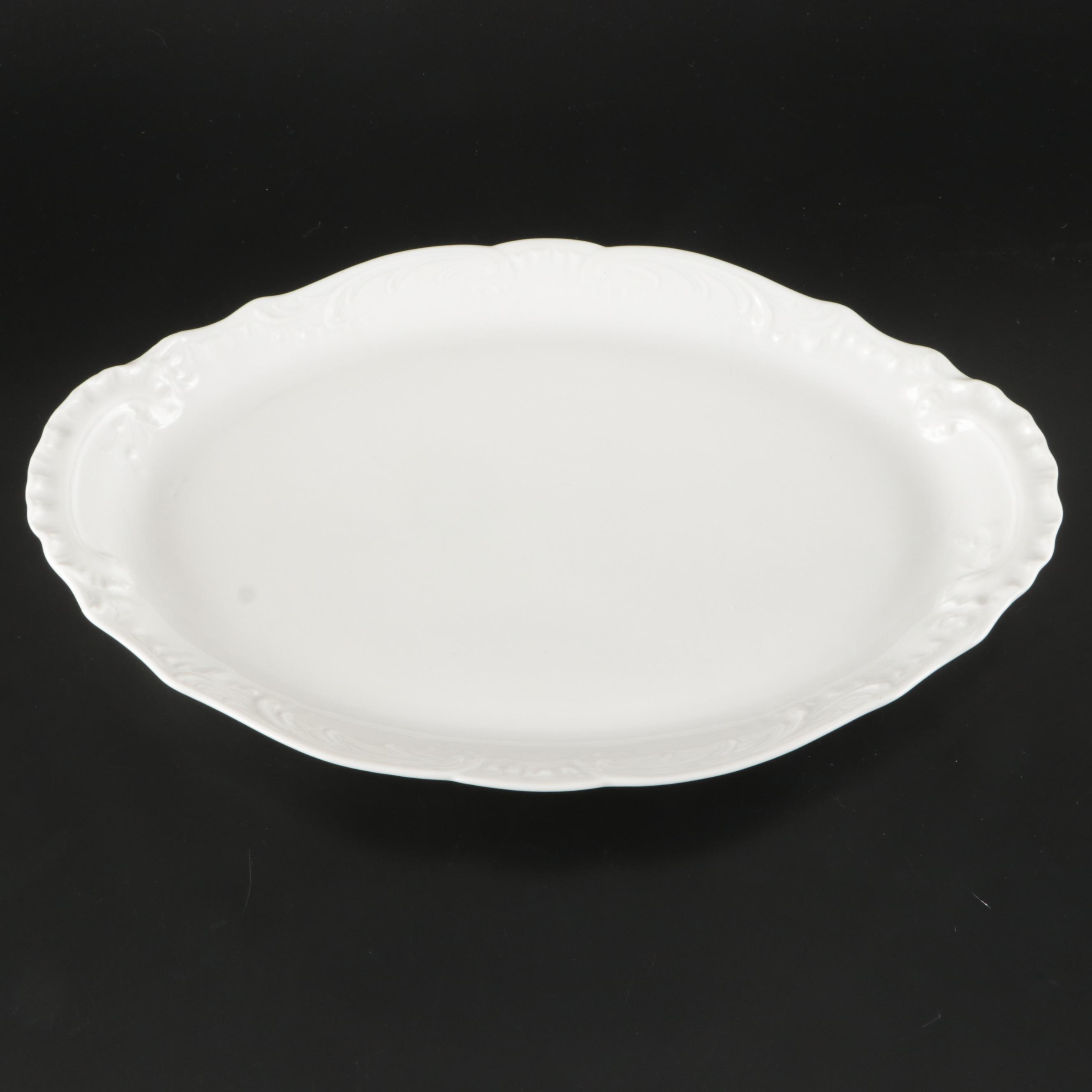 Theodore Haviland Limoges Porcelain Covered Vegetable Bowl and Serving Pieces