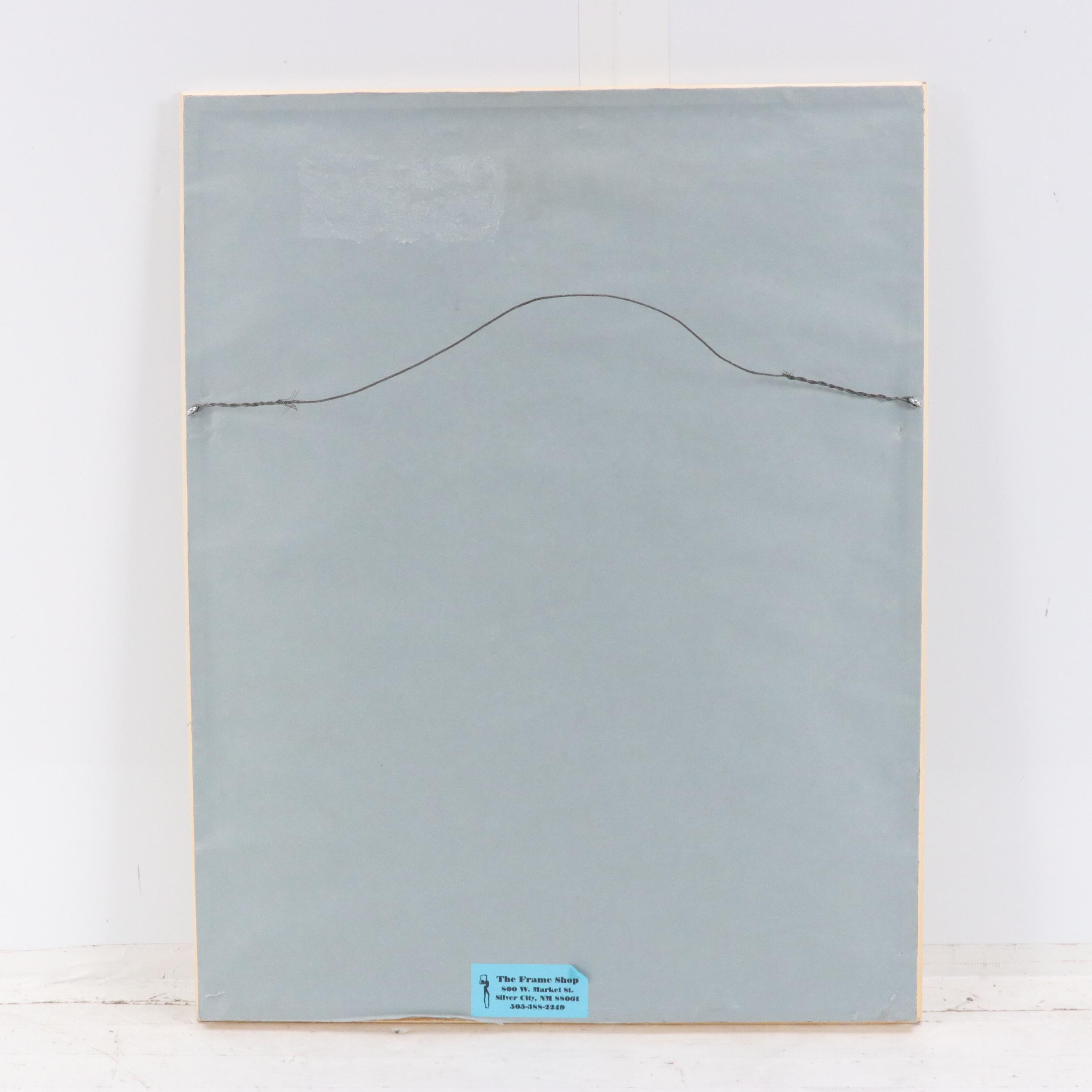 Offset Lithograph After Georges de Feure "Salon des Cent," Late 20th Century