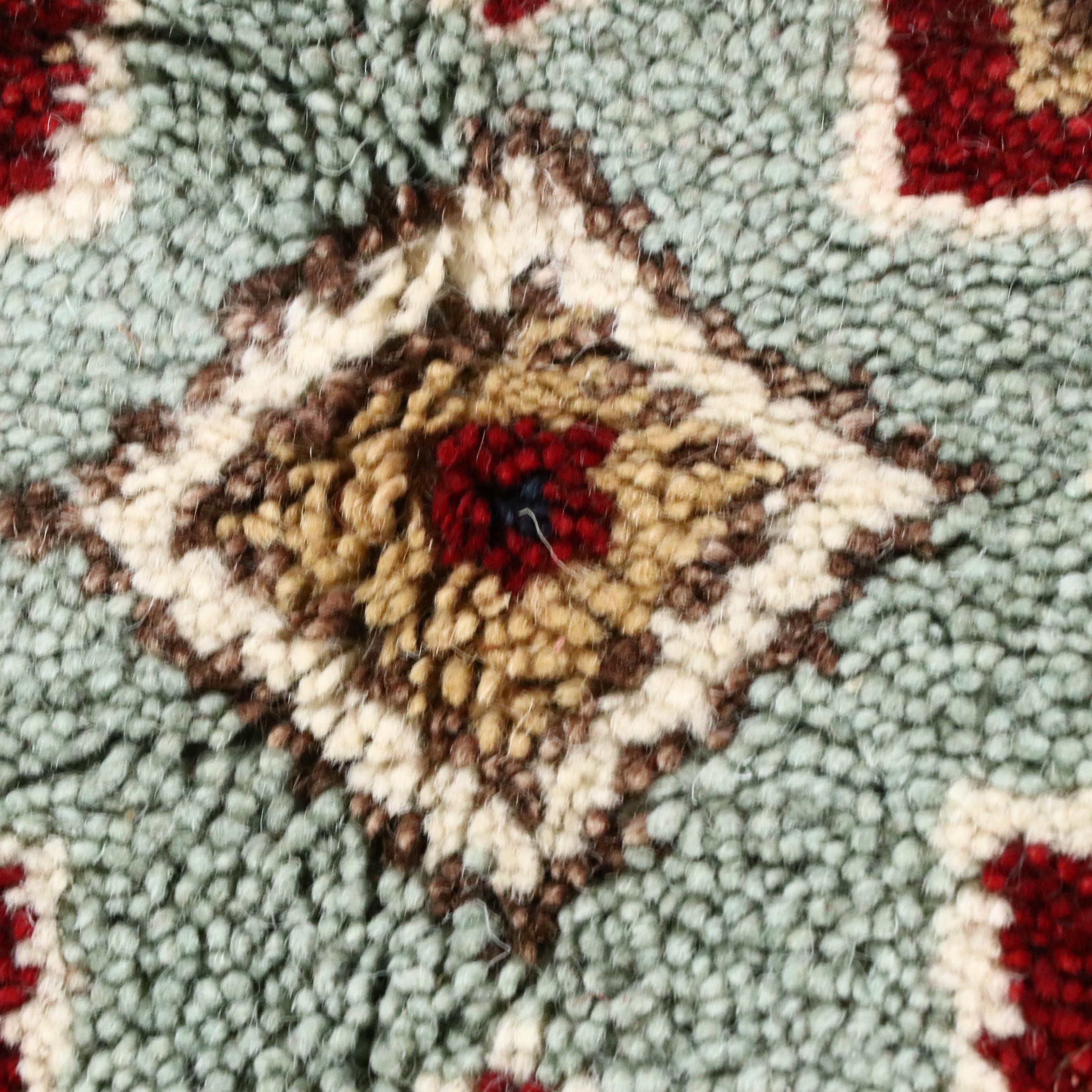 5'4 x 8' Hand-Knotted Afghan Kazak Area Rug