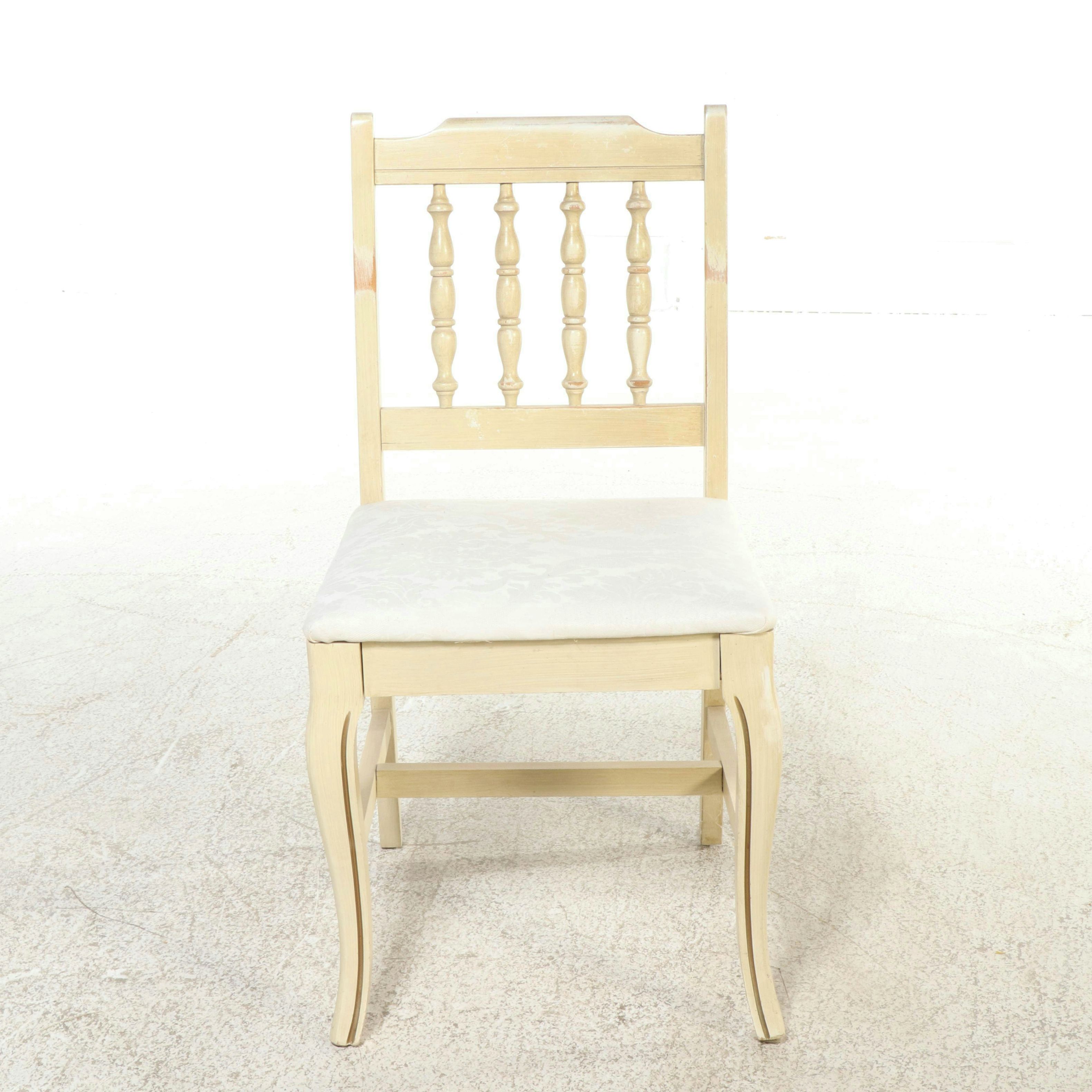 Young Hinkle Corporation Painted Wood Desk Chair, Mid to Late 20th Century