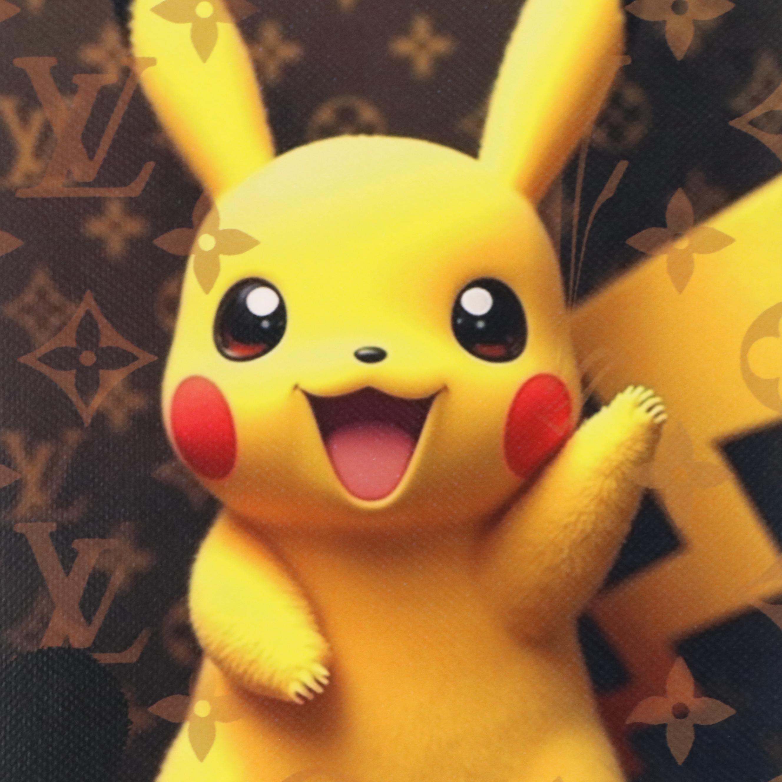 Death NYC Pop Art Graphic Print Louis Vuitton x Pikachu, 2024