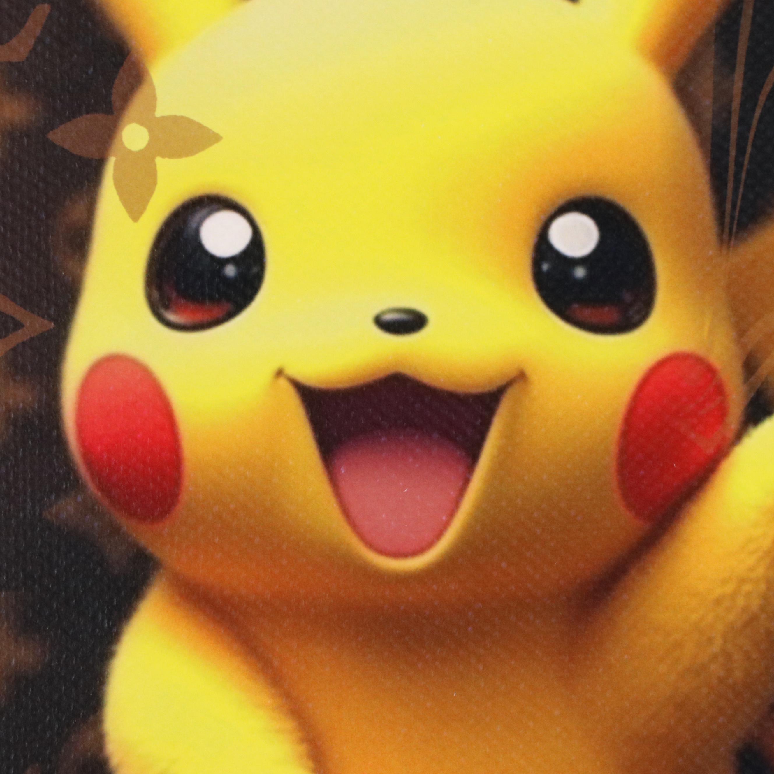 Death NYC Pop Art Graphic Print Louis Vuitton x Pikachu, 2024