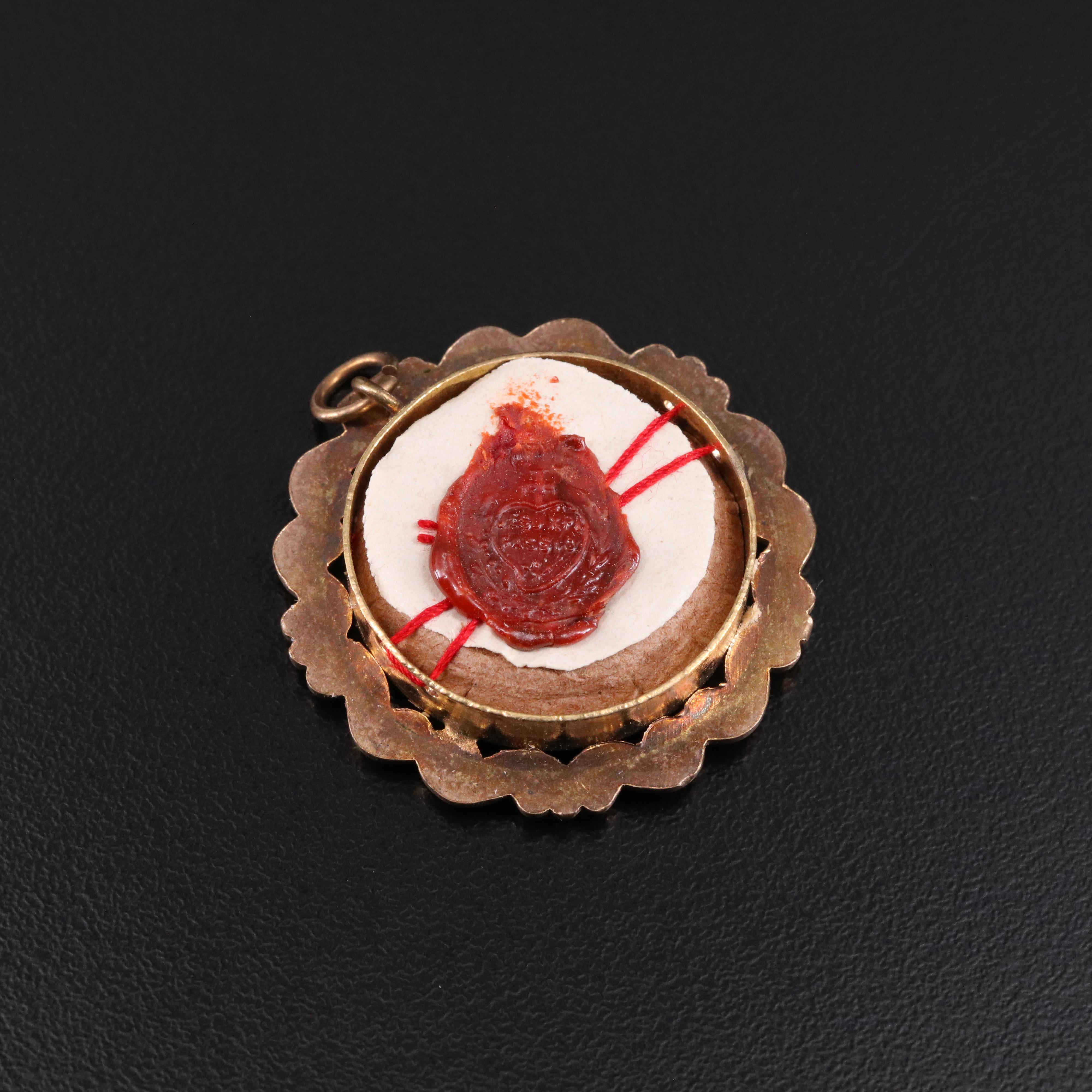 First Class Relic of Saint Maria Goretti in Reliquary with Seal