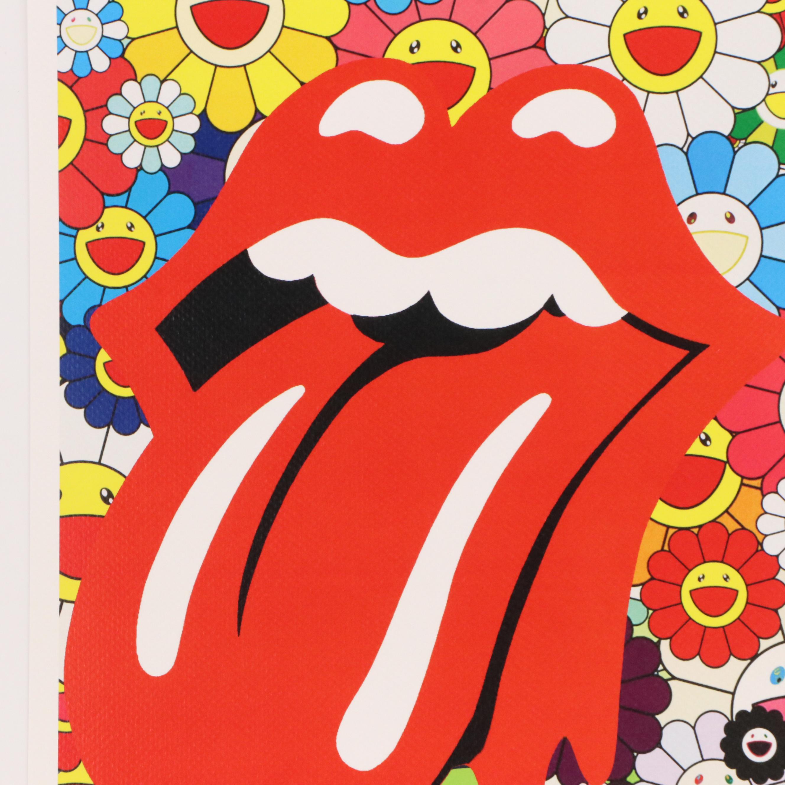Death NYC Pop Art Graphic Print The Rolling Stones x Takashi Murakami, 2022