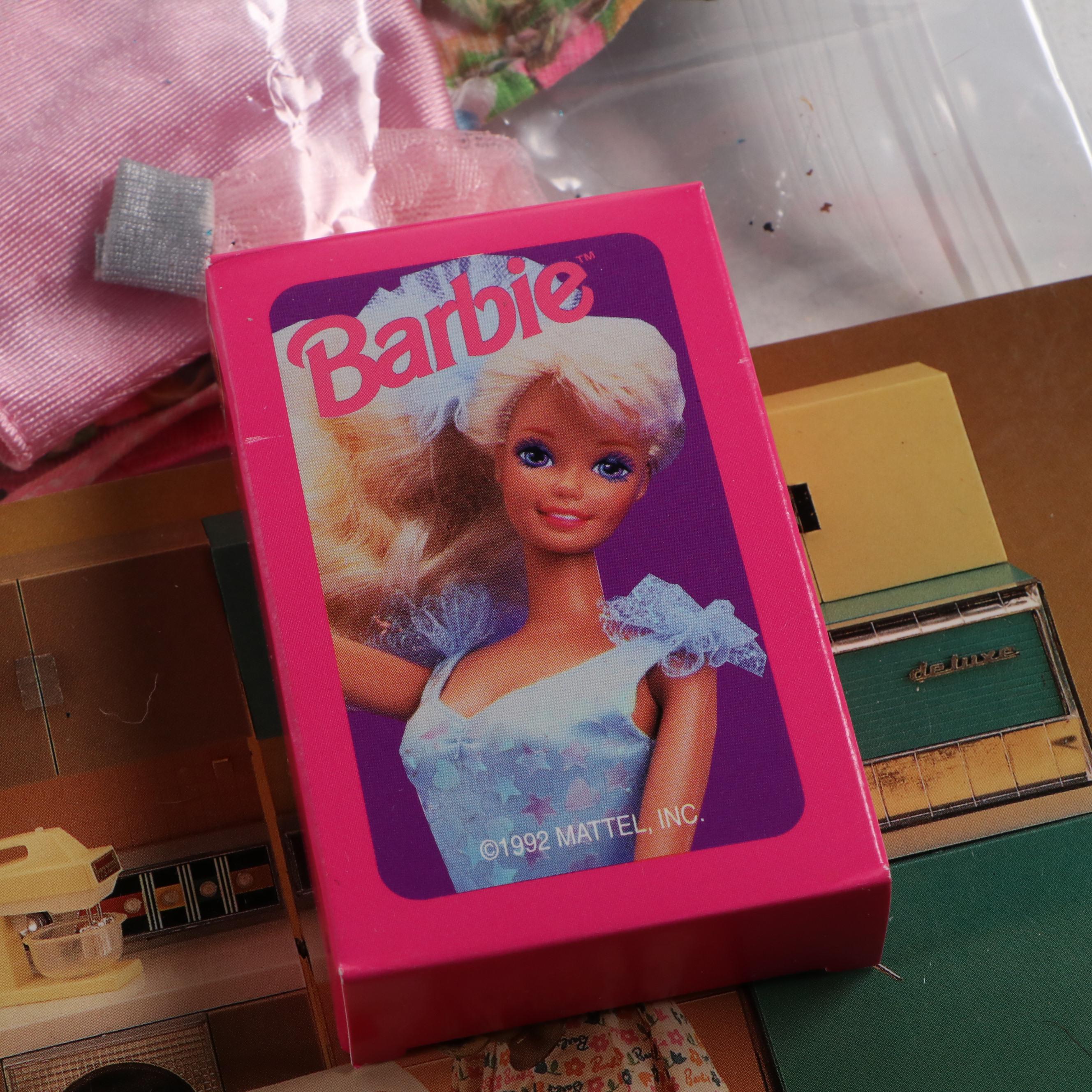 Mattel Barbie Notes, Books, Cards, Dolls Clothes, Doll Accessories and More