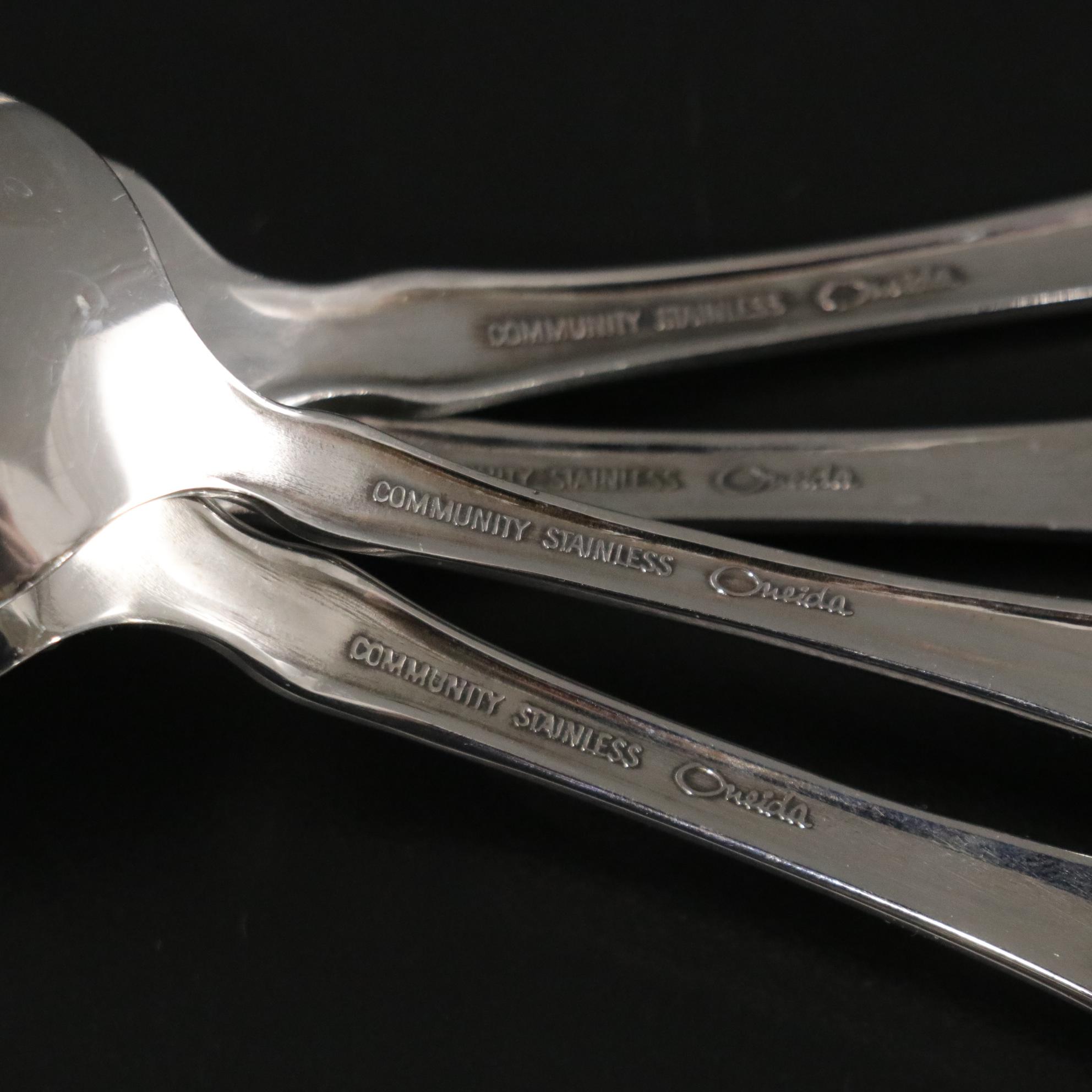 Oneida Community "Louisiana" Stainless Steel Flatware