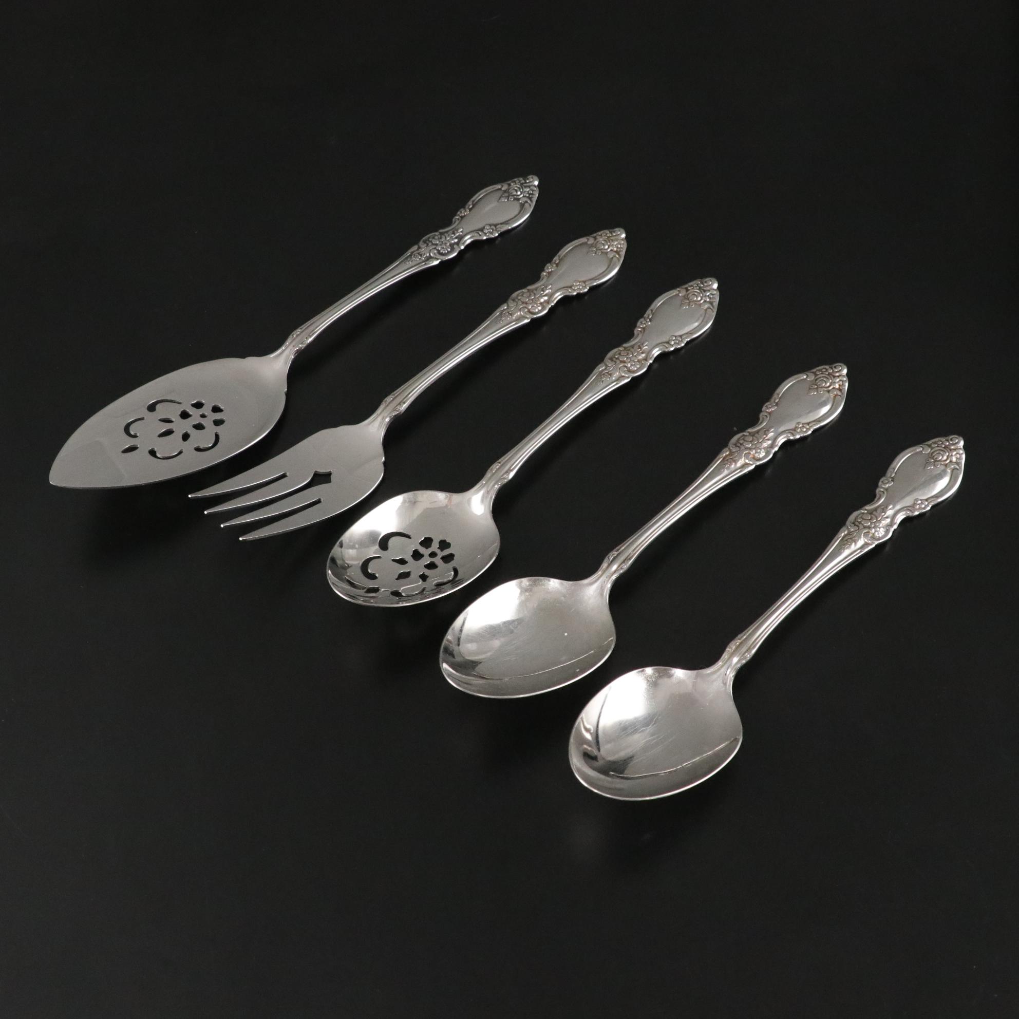 Oneida Community "Louisiana" Stainless Steel Flatware