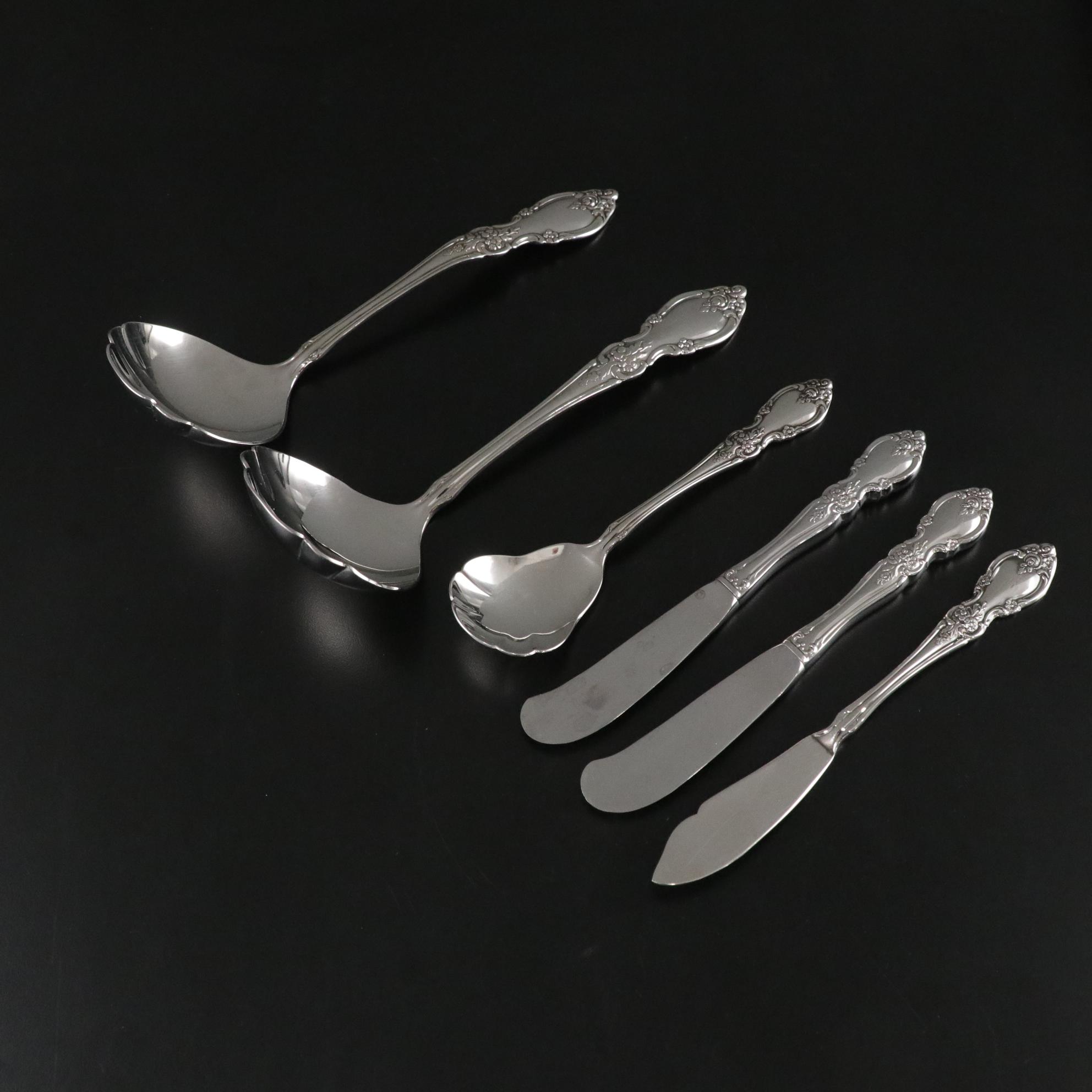 Oneida Community "Louisiana" Stainless Steel Flatware