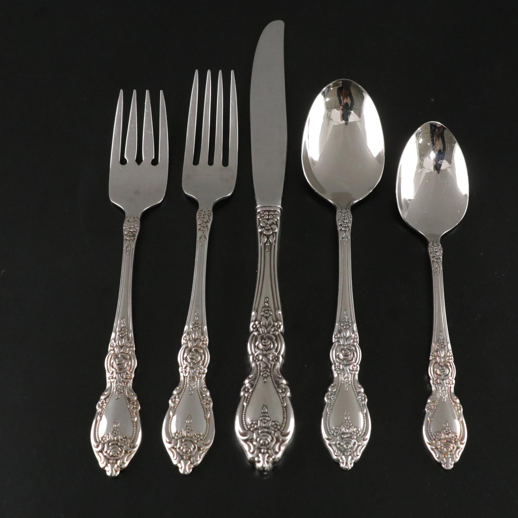 Oneida "Wordsworth" Stainless Steel Flatware