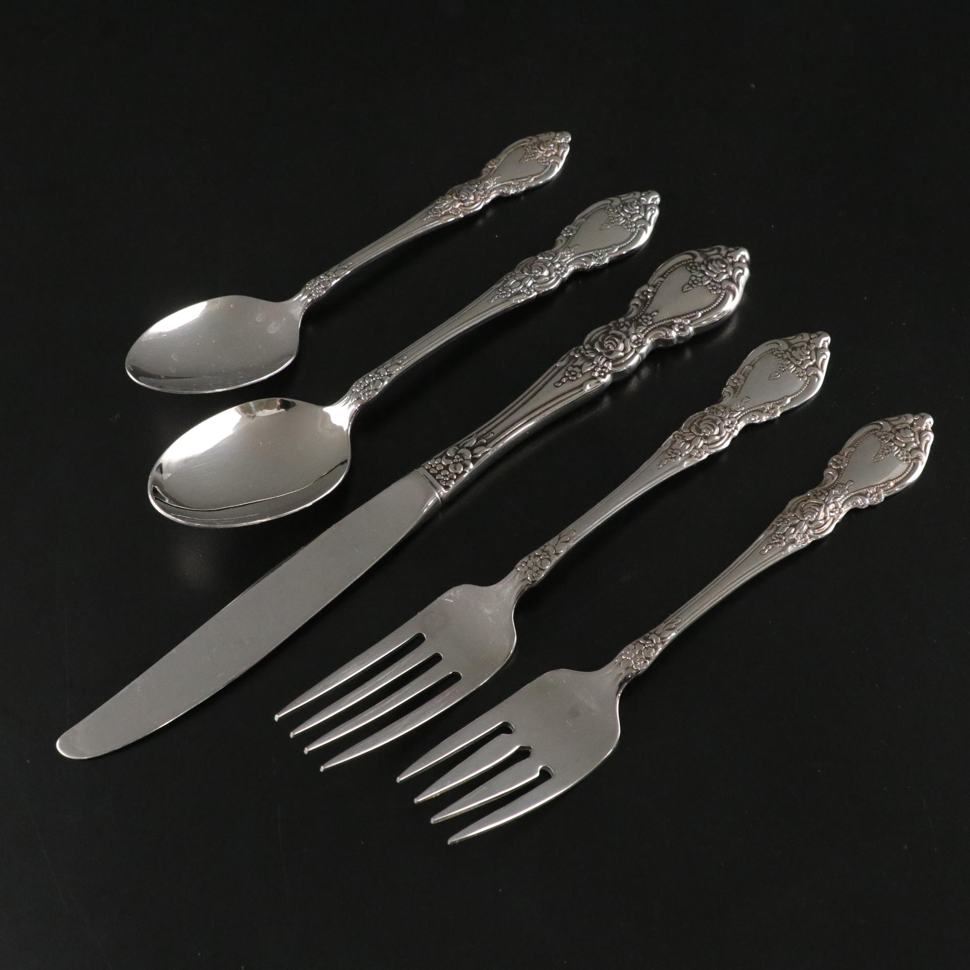 Oneida "Wordsworth" Stainless Steel Flatware