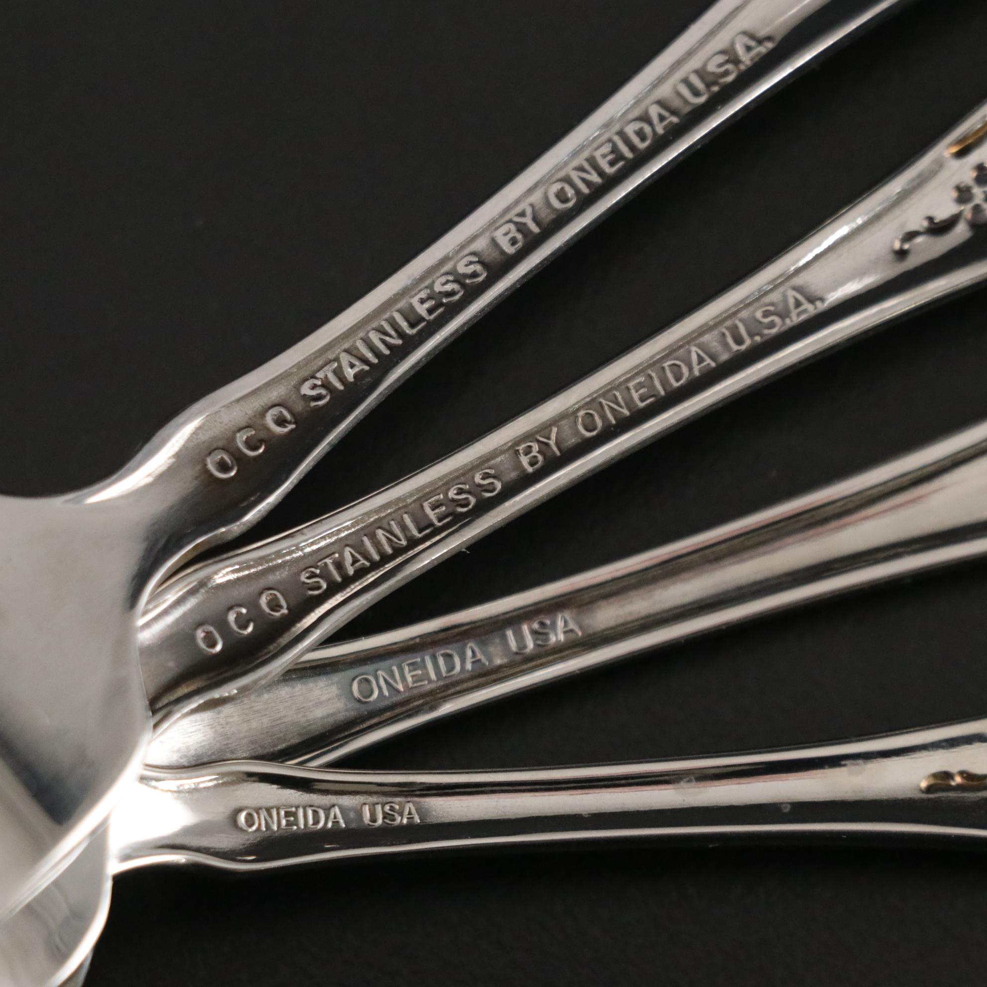 Oneida "Wordsworth" Stainless Steel Flatware