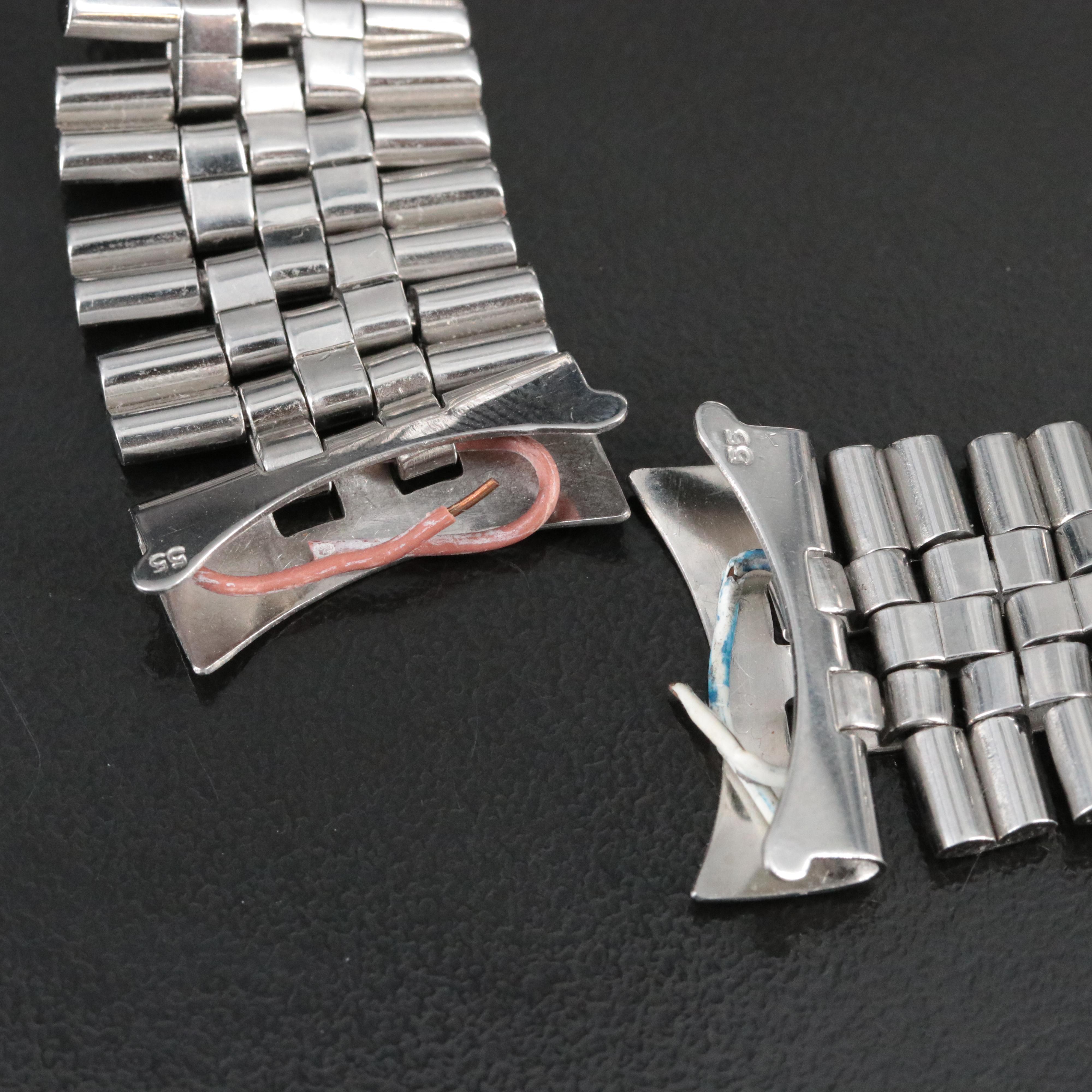 1964 Rolex Folded Jubilee Style Watch Bracelet