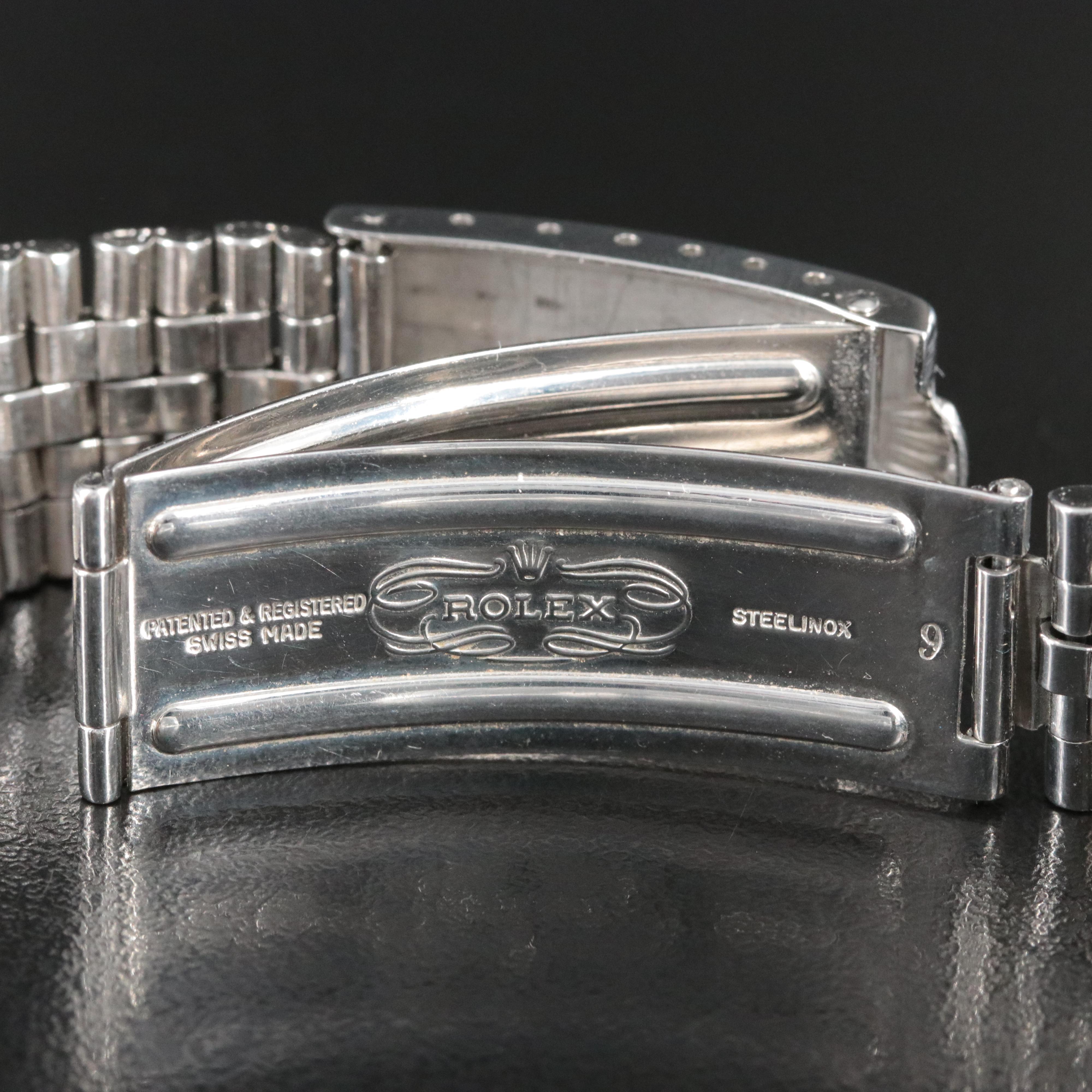 1964 Rolex Folded Jubilee Style Watch Bracelet
