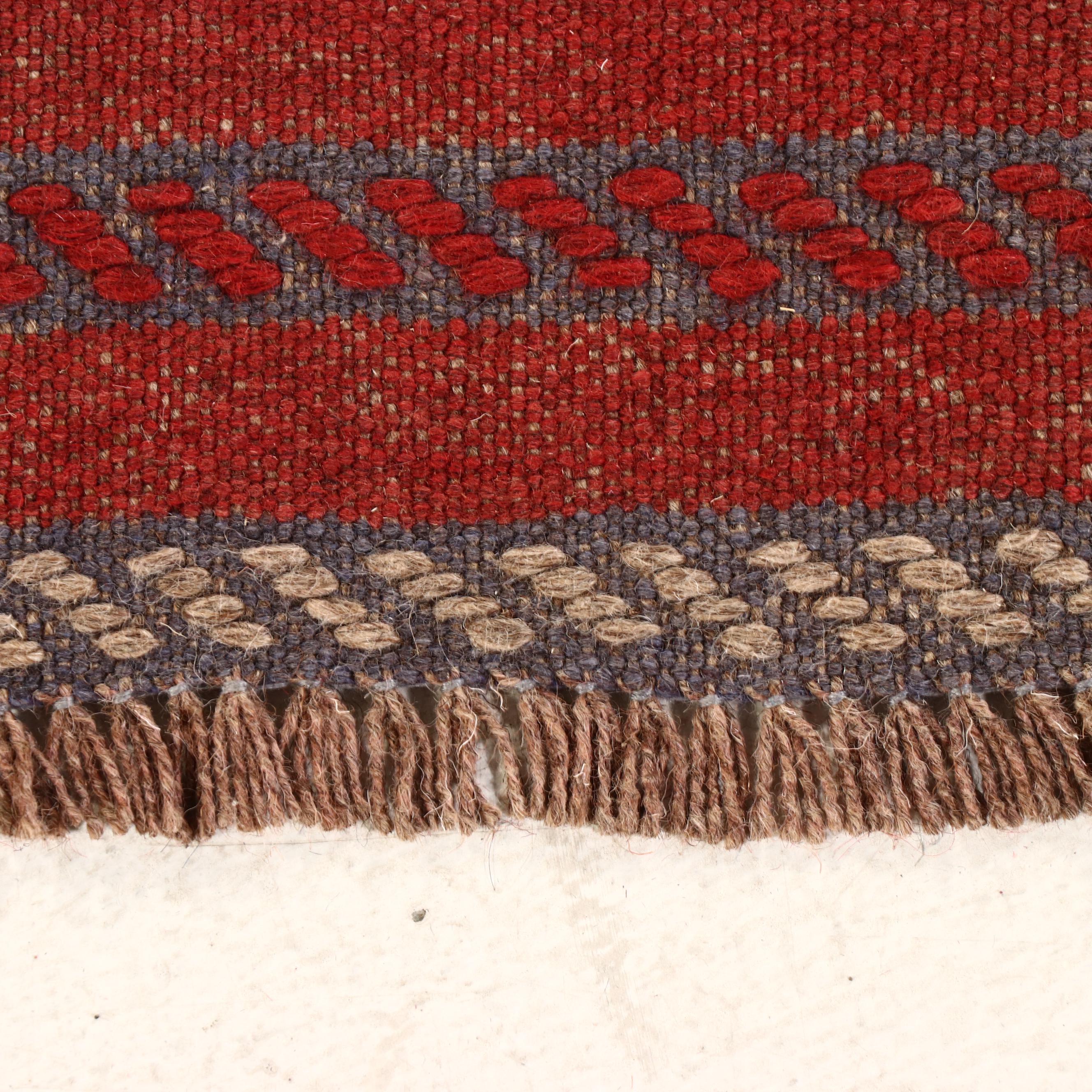 2' x 7'7 Handwoven Afghan Mashwani Carpet Runner