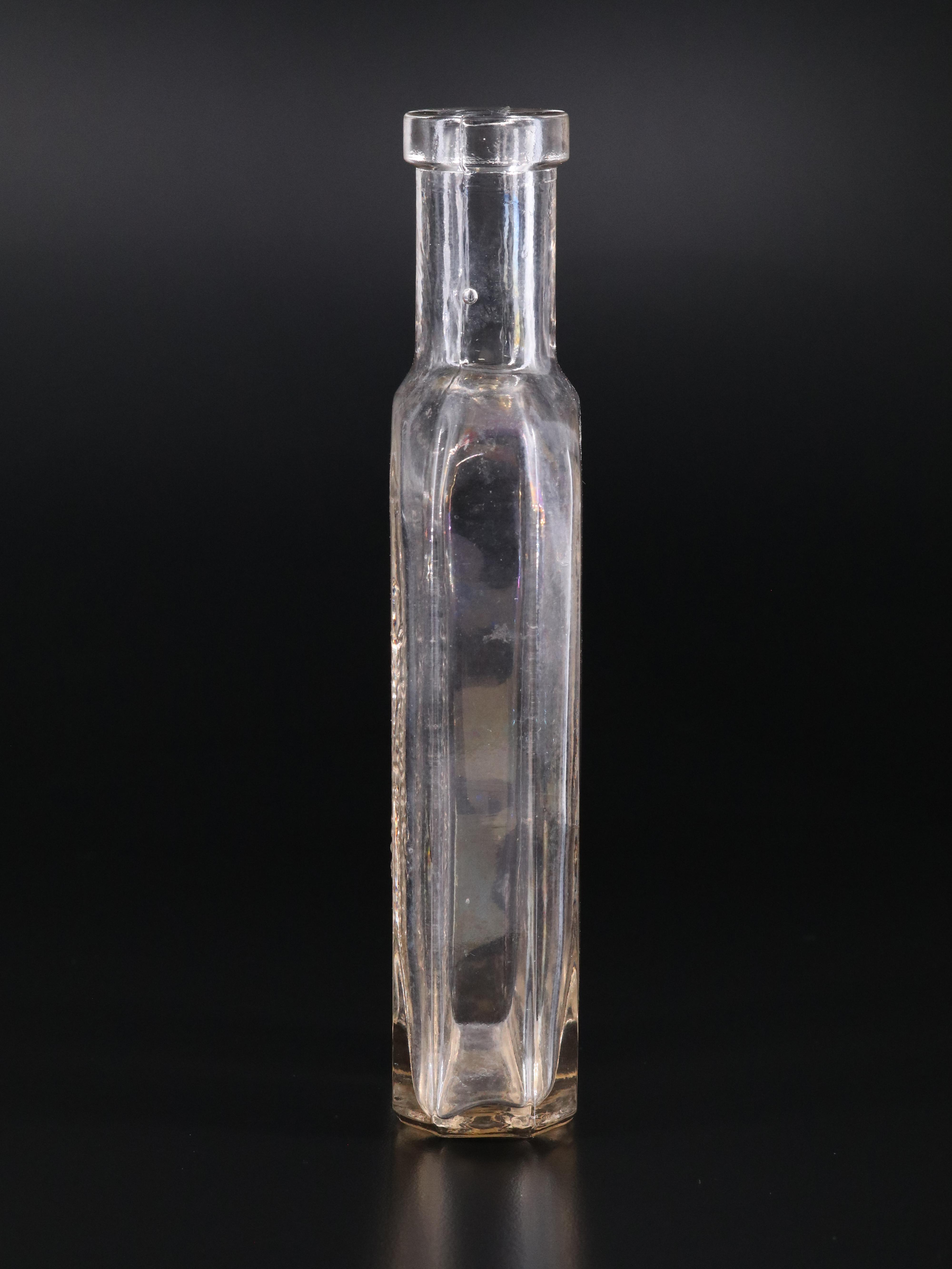 Bielek Mfg. Co "Jack Johnson's Own" Liniment Glass Bottle, Early 20th Century