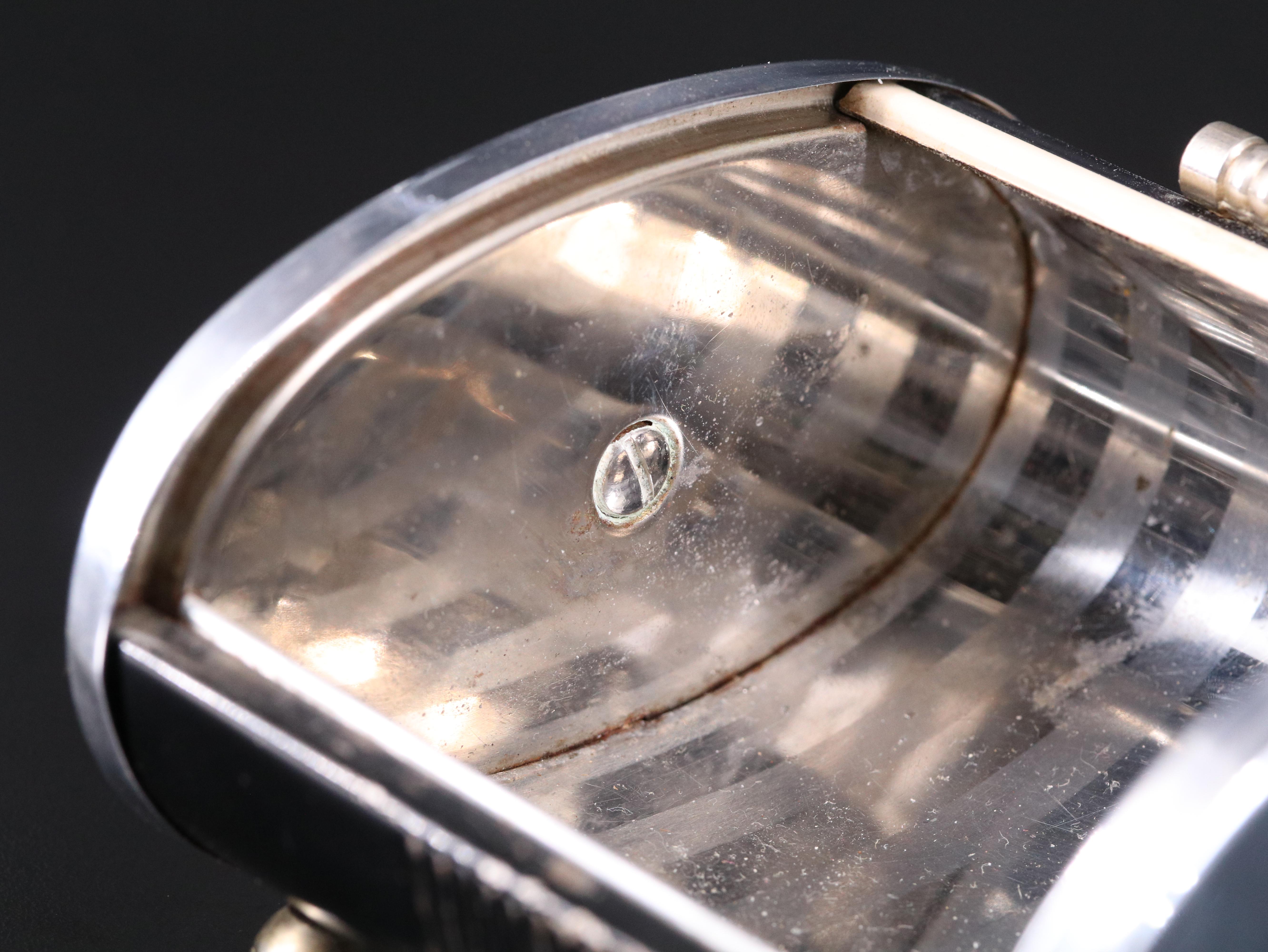 Park Sherman Art Deco Bakelite Tambour-Top Cigarette Box