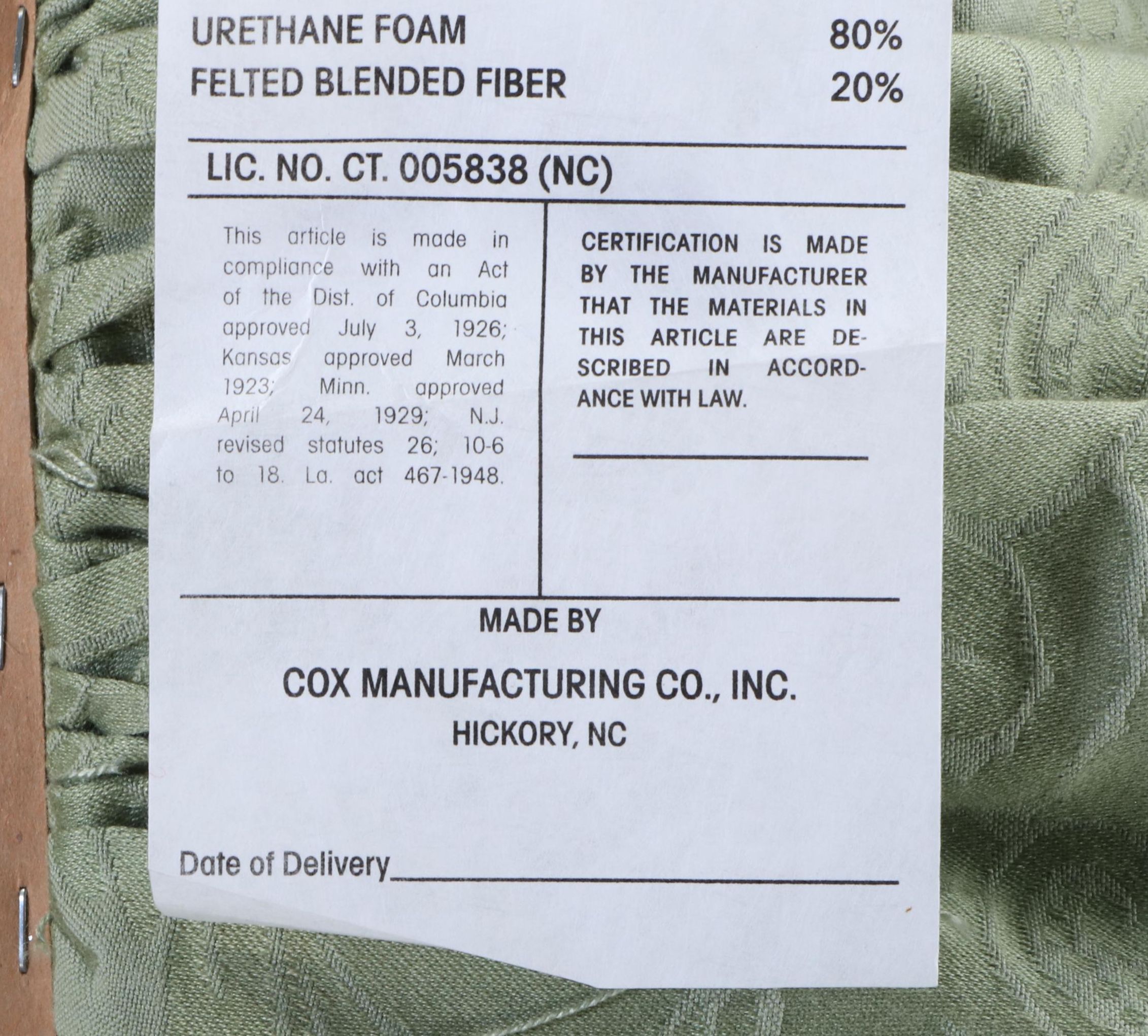 French Provincial Style Painted Wood Vanity with Skirted Stool