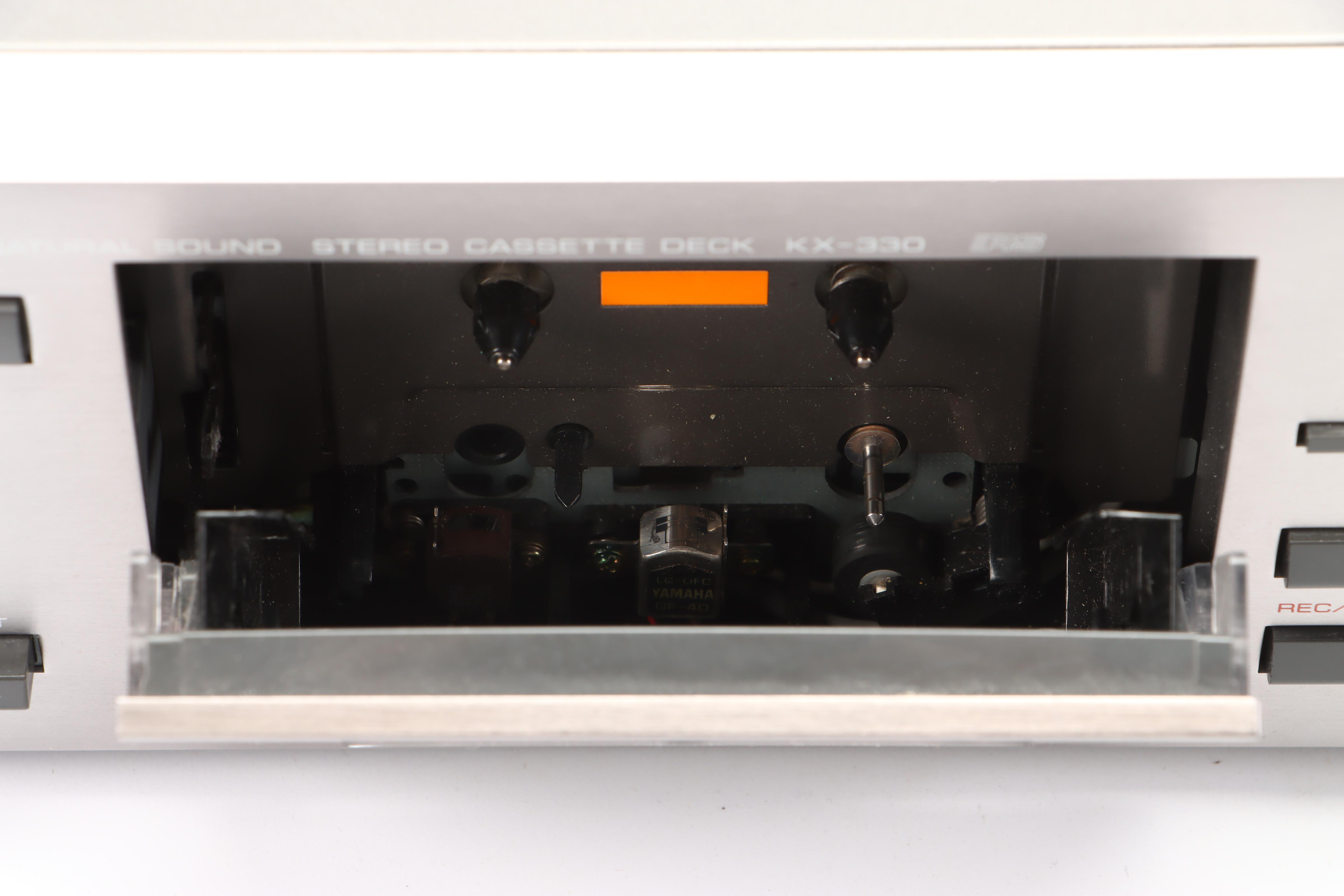 Dual CS 508 Turntable with Yamaha KX-330 Cassette Deck, Late 20th Century