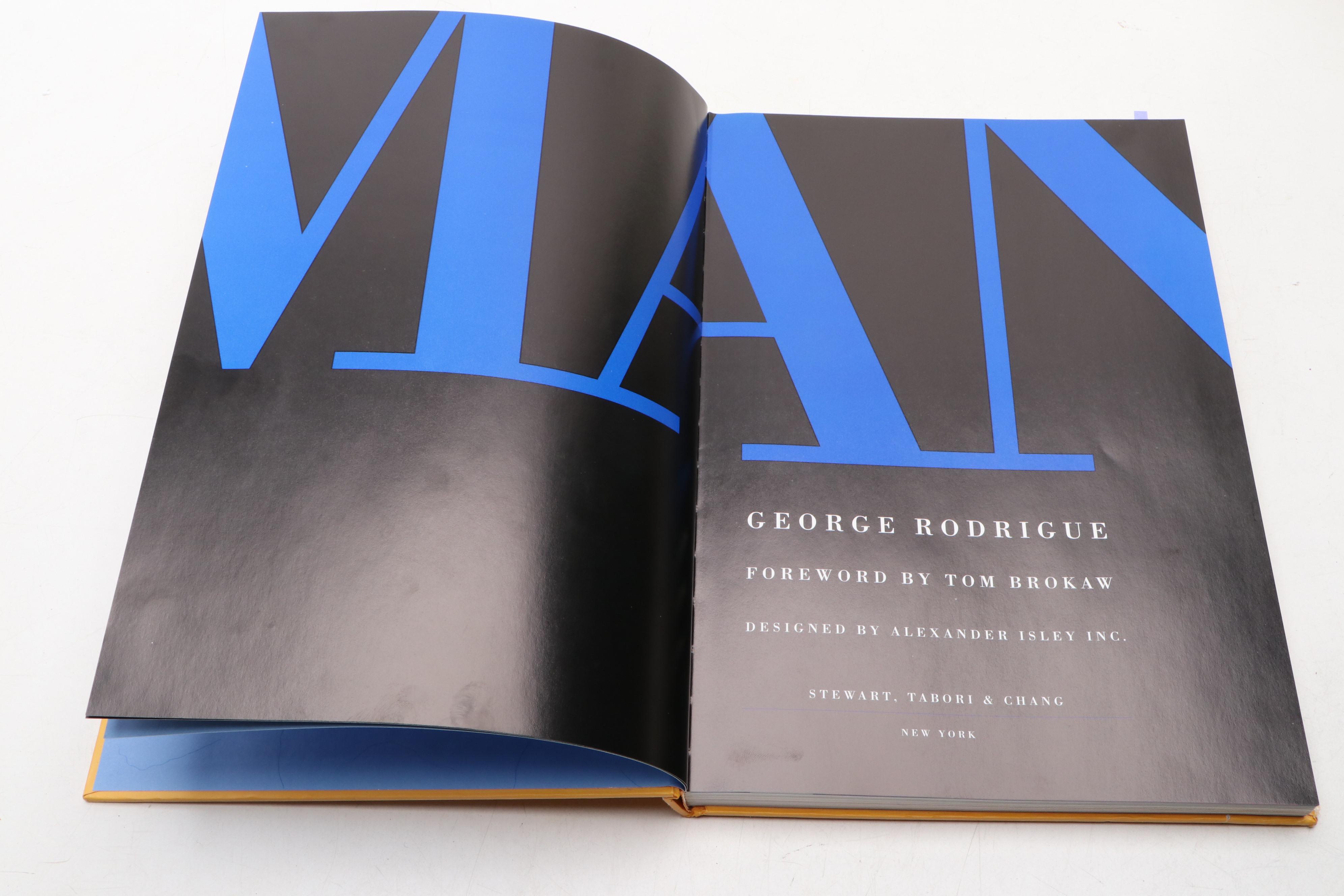 First Edition, First Printing "Blue Dog Man" by George Rodrigue, 1999