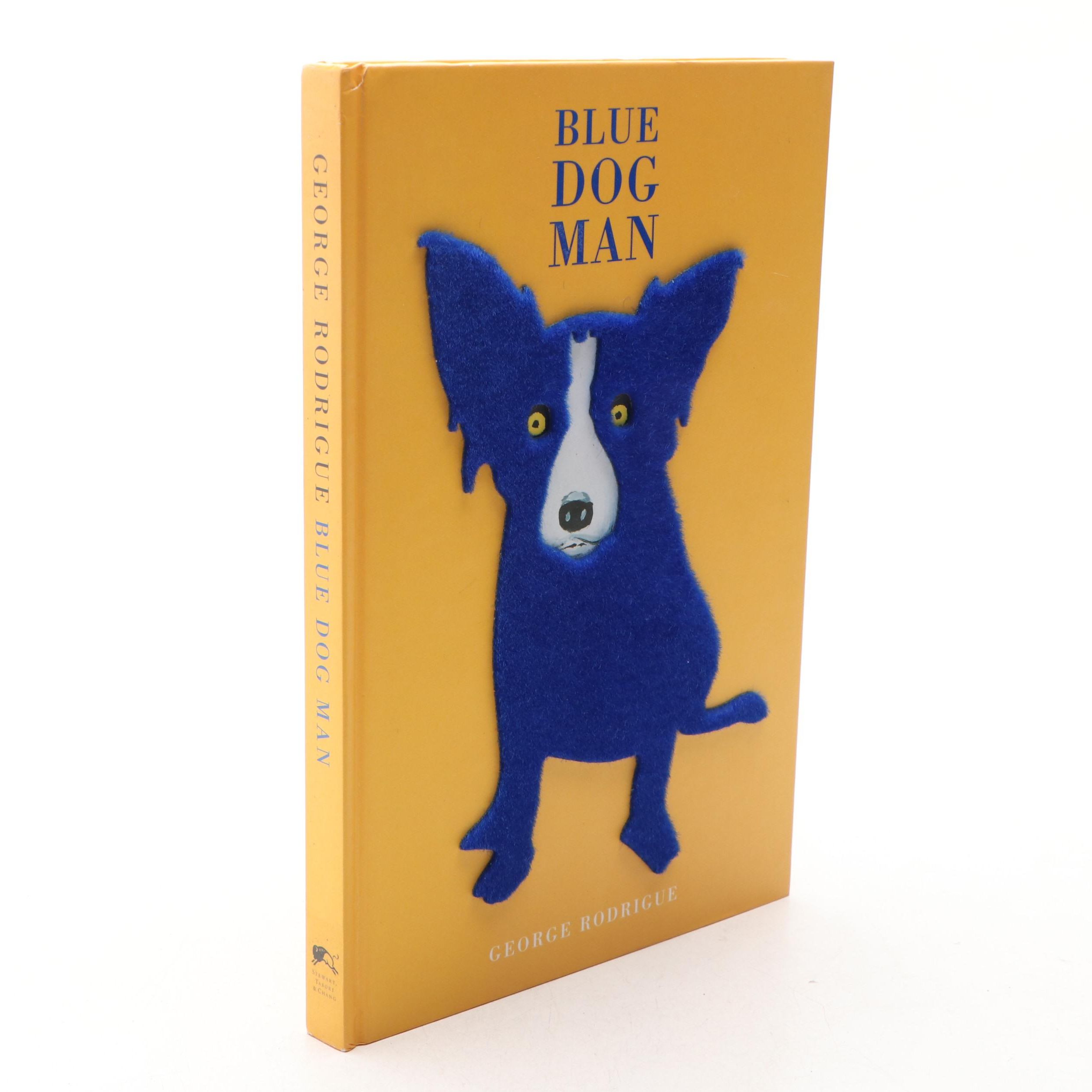 First Edition, First Printing "Blue Dog Man" by George Rodrigue, 1999