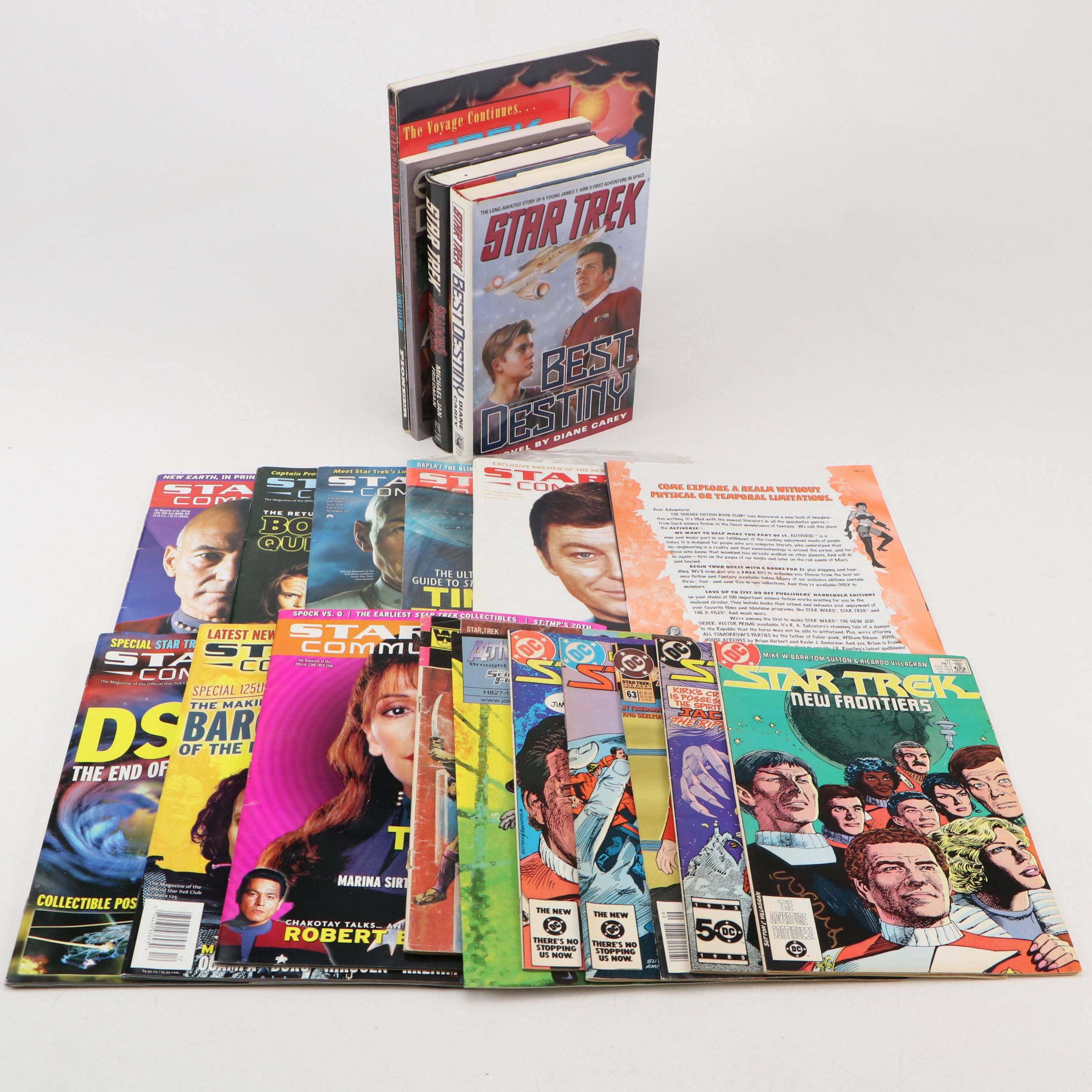"Best Destiny" by Diane Carey and More Star Trek Comics and Books