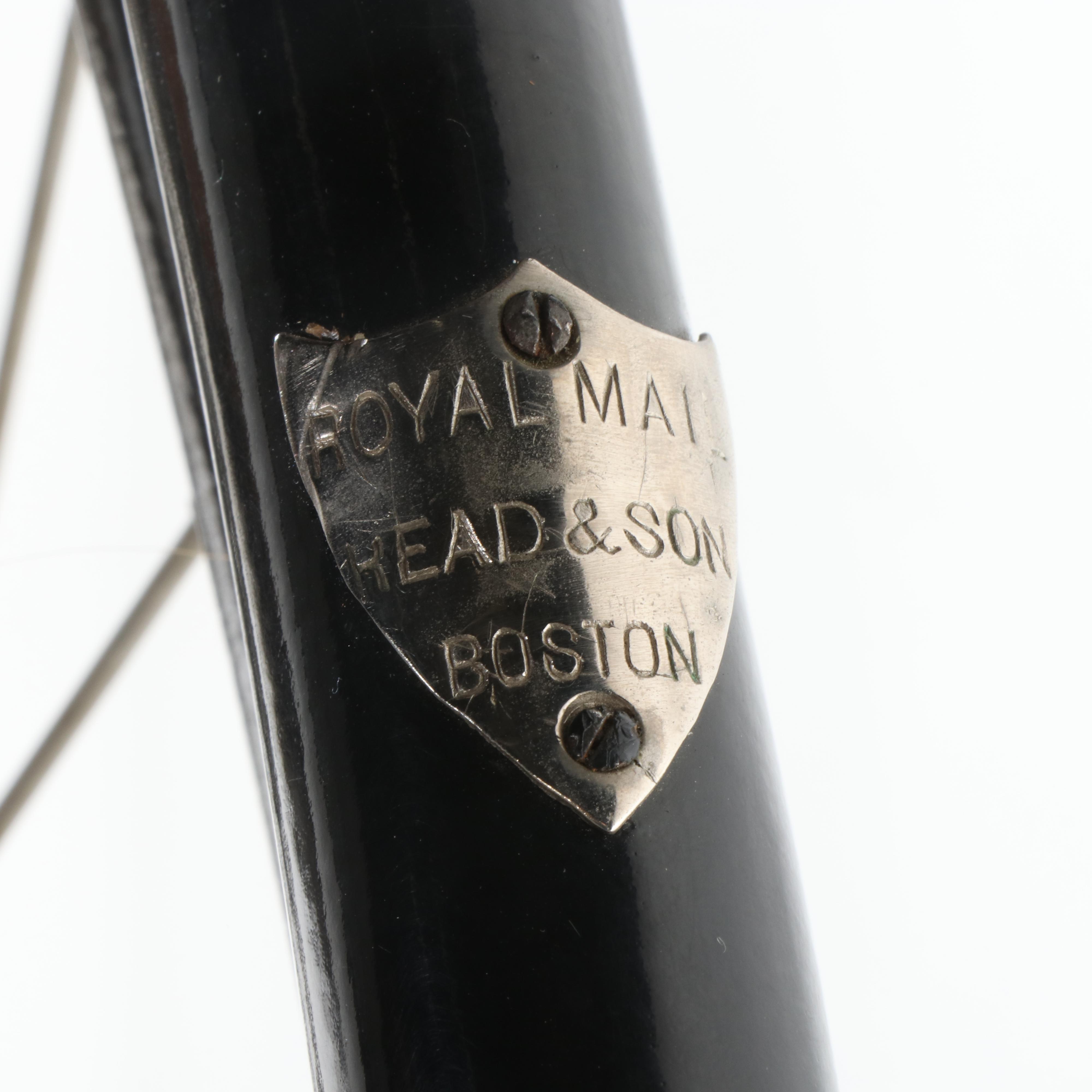 Read & Son "Royal Mail" High-Wheel Bicycle, Late 19th Century