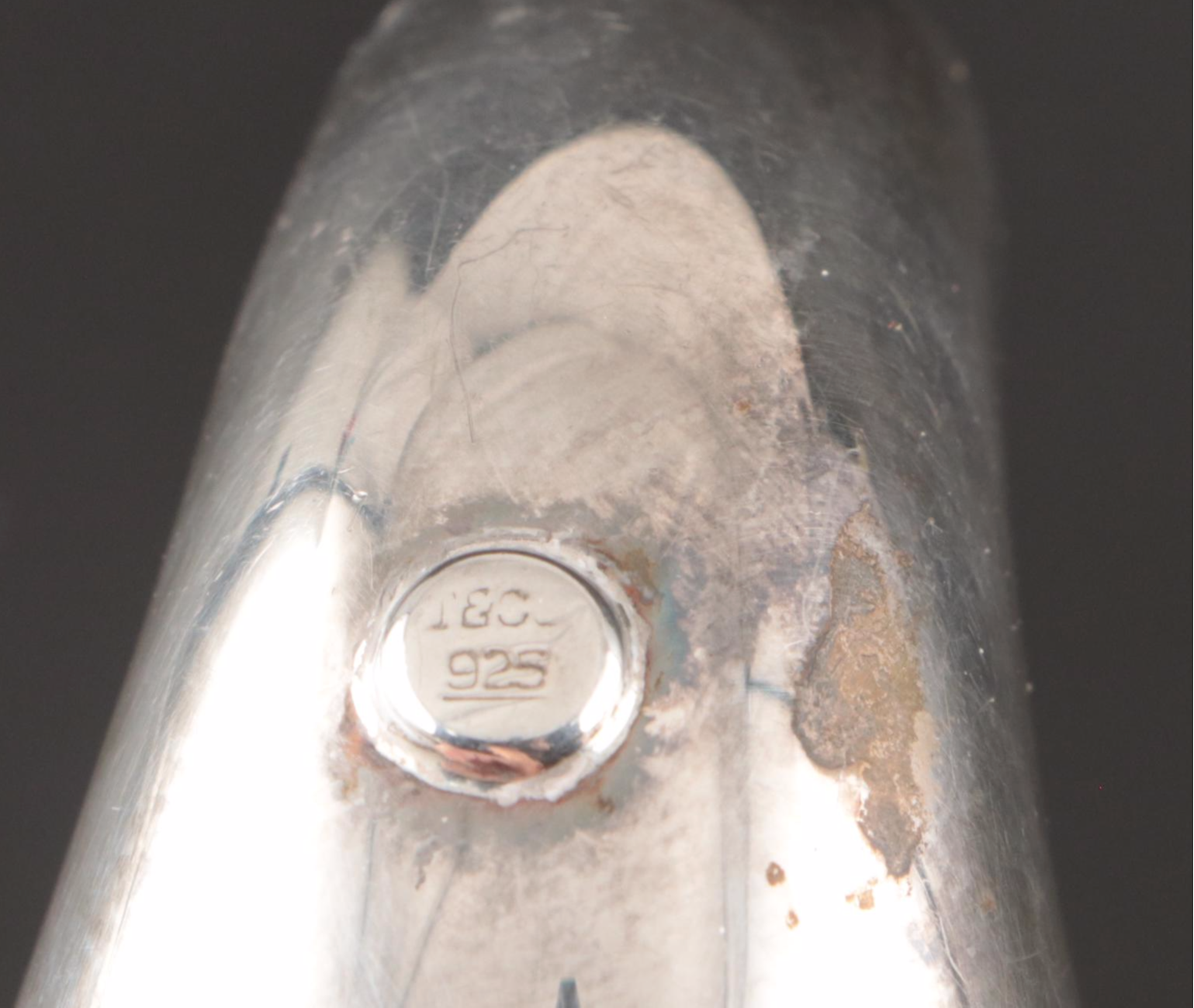 Tiffany & Co. Sterling Silver Whale Form Baby Rattle