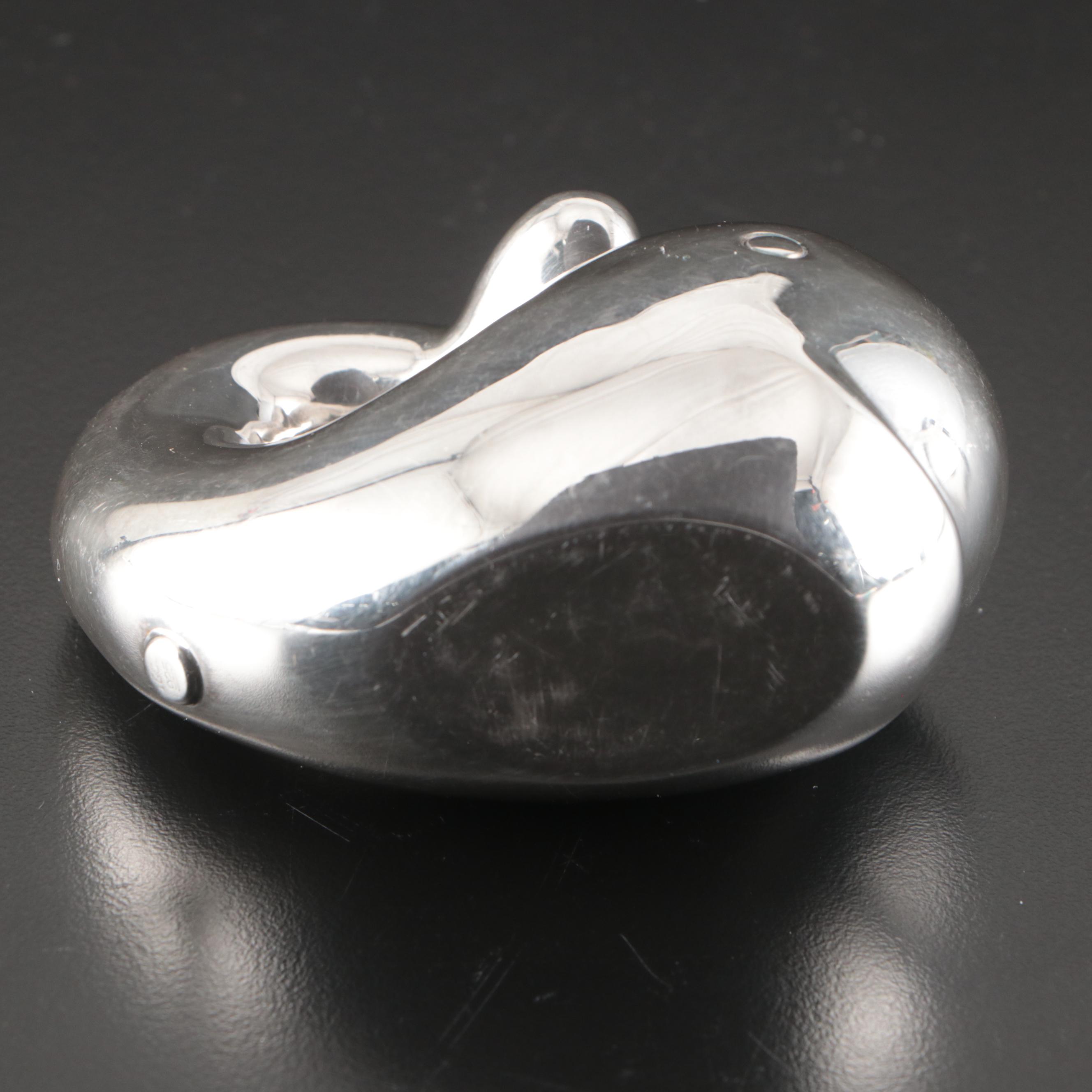 Tiffany & Co. Sterling Silver Whale Form Baby Rattle