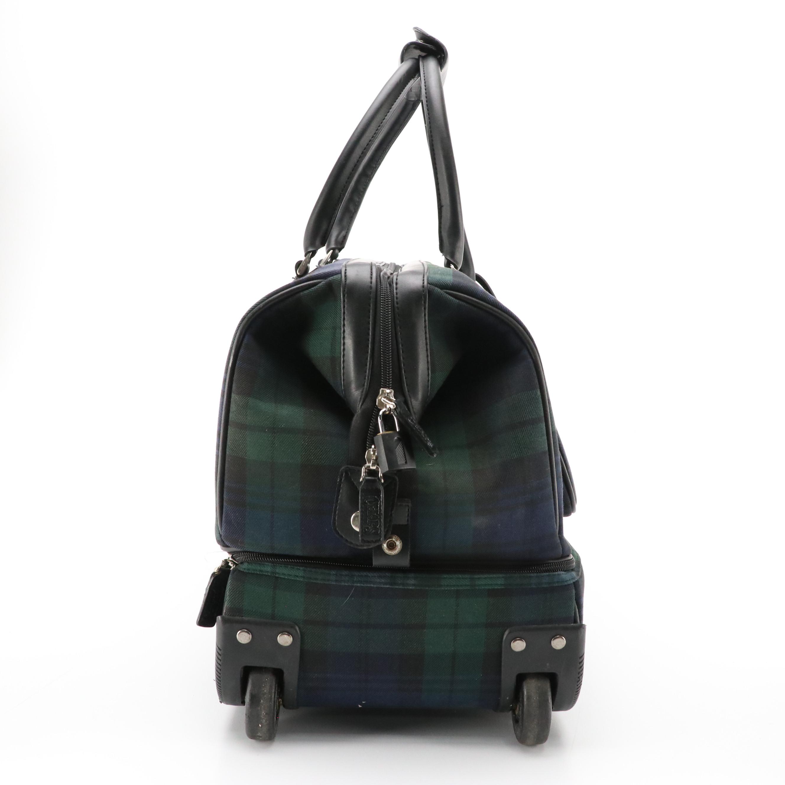 Frenchy of California Alligator Leather Top Handle Handbag and Other Bags