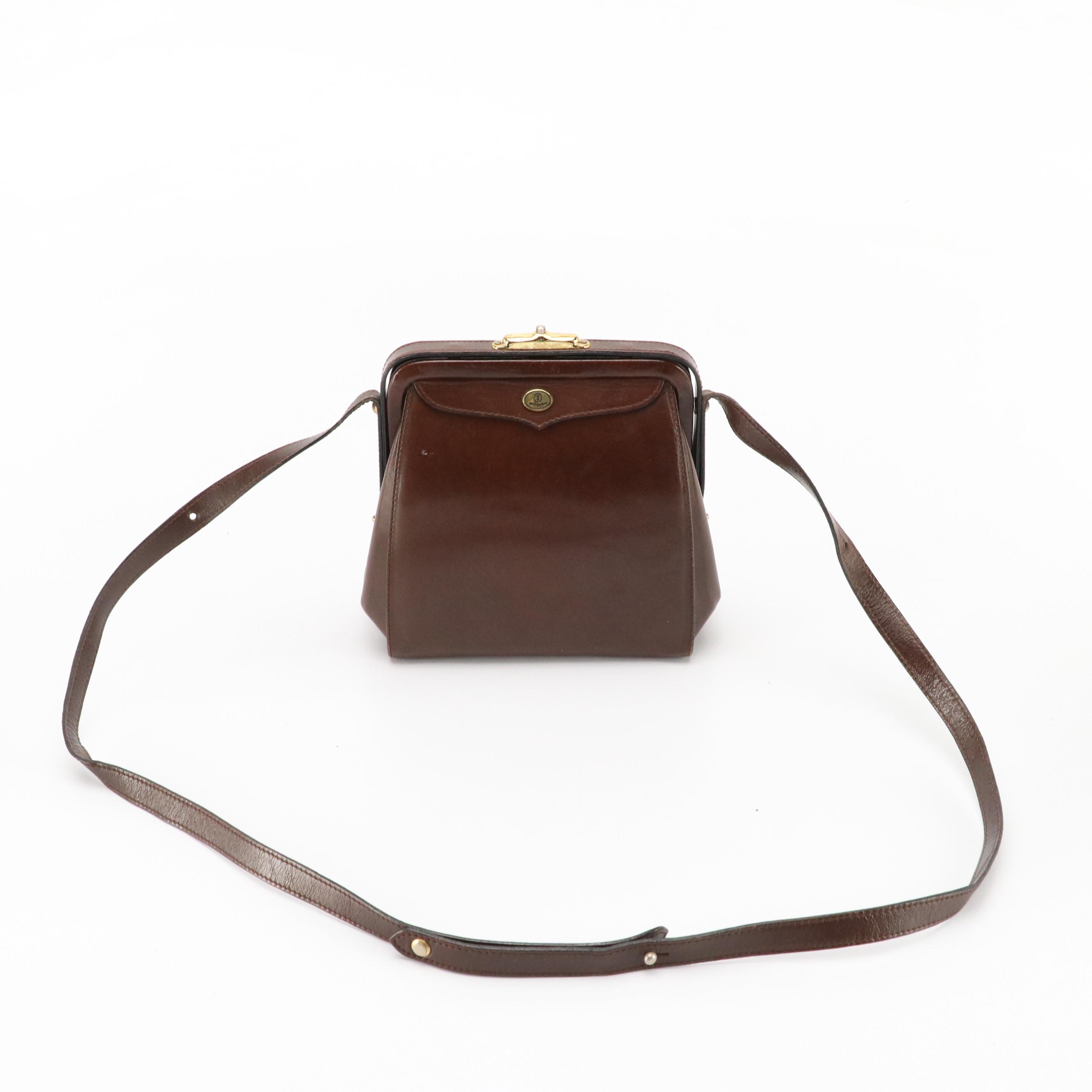 Frenchy of California Alligator Leather Top Handle Handbag and Other Bags