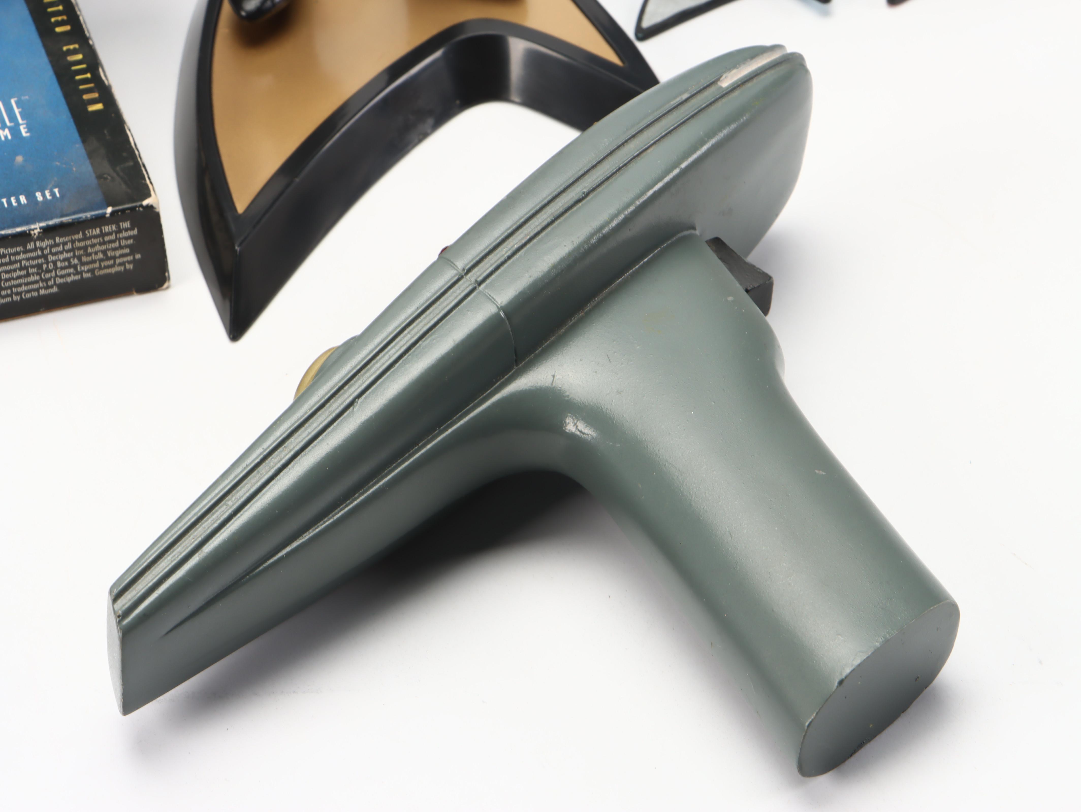 "Wrath of Kahn" Phaser and Communicator Replicas and More Star Trek Collectibles