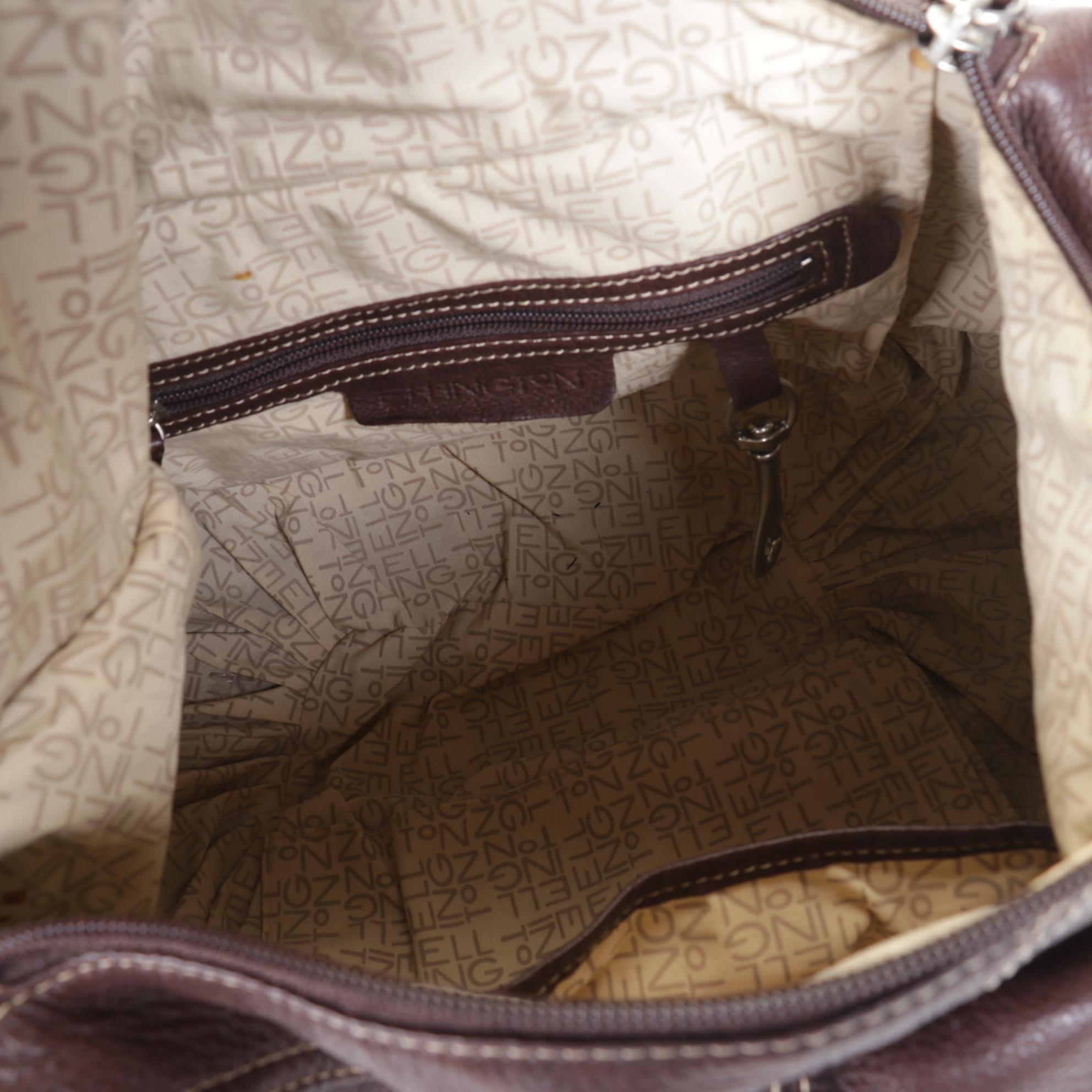 Dooney & Bourke, Talbots and Ellington Trio of Brown Leather Shoulder Bags