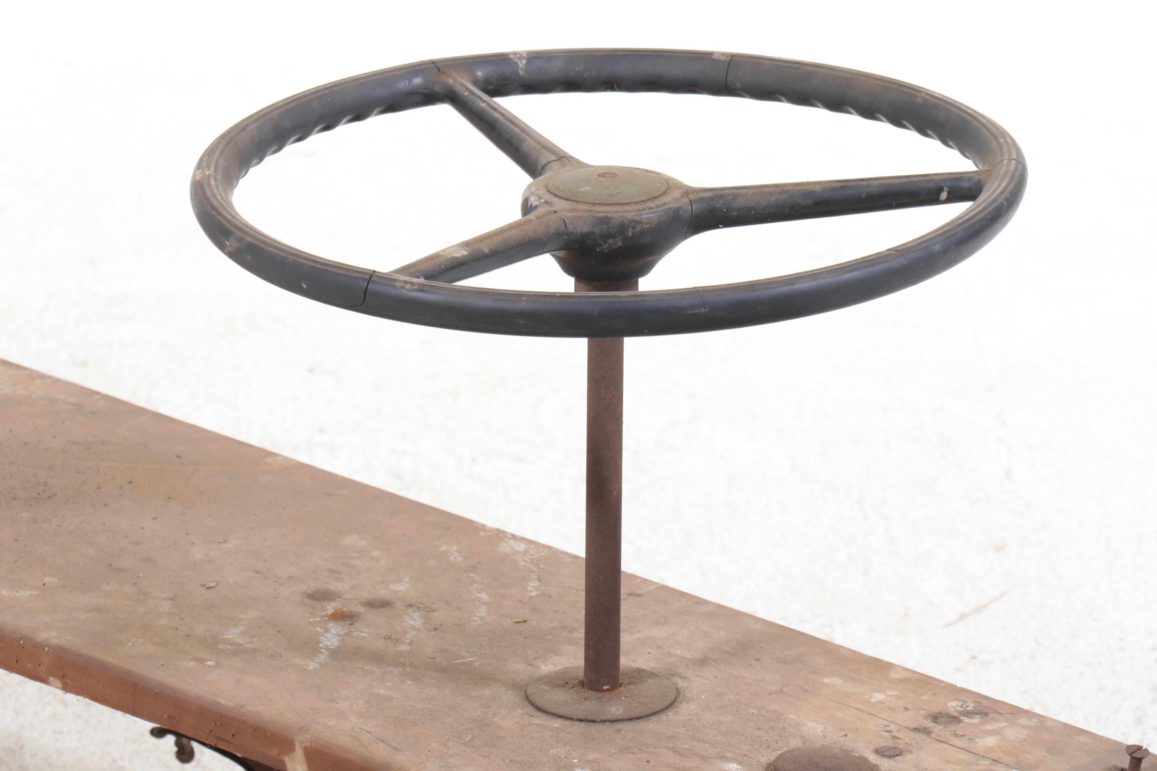 19th Century  Traverse Type Toboggan Sled