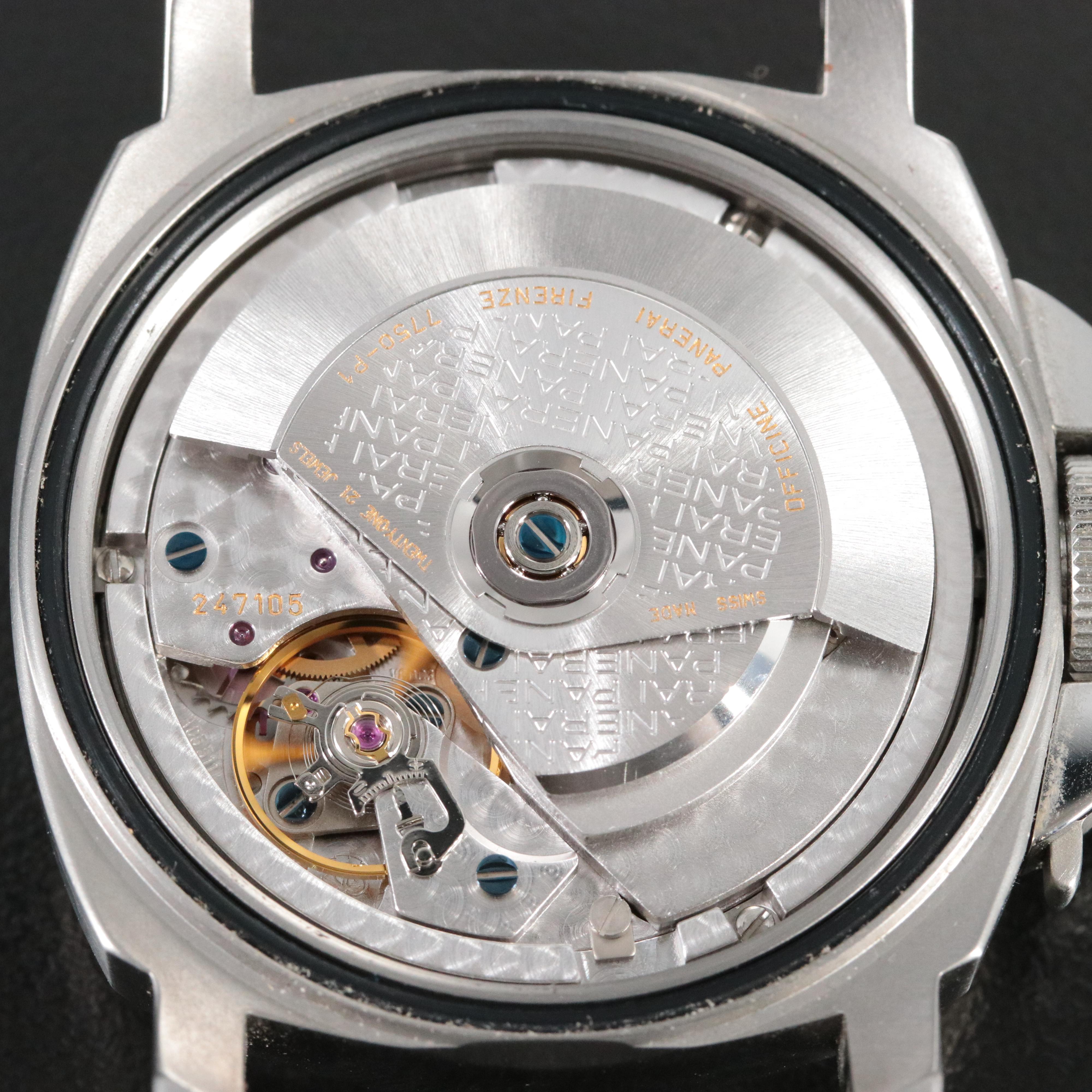 Panerai Luminor Marina PAM00049 White 40mm Steel Automatic Watch