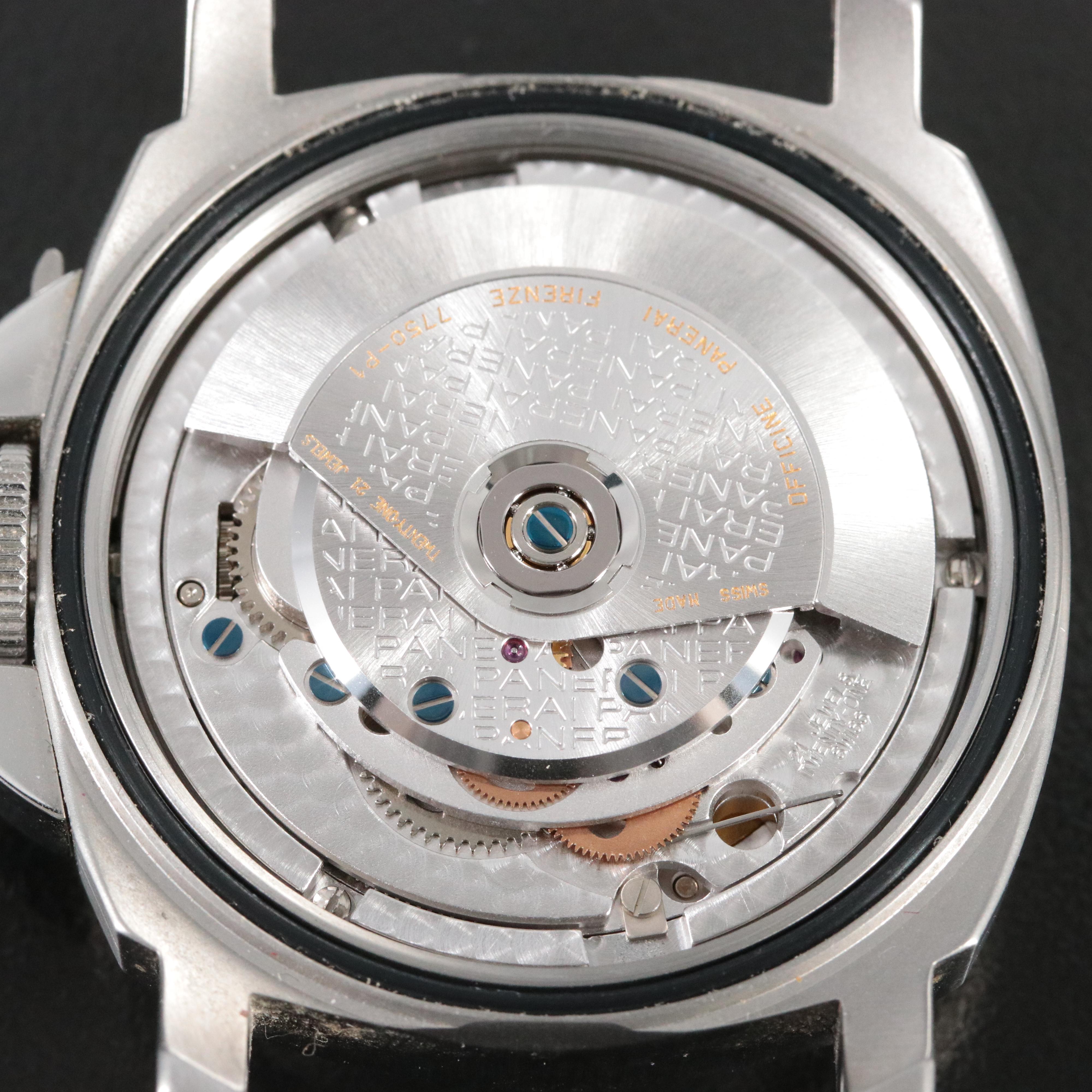 Panerai Luminor Marina PAM00049 White 40mm Steel Automatic Watch