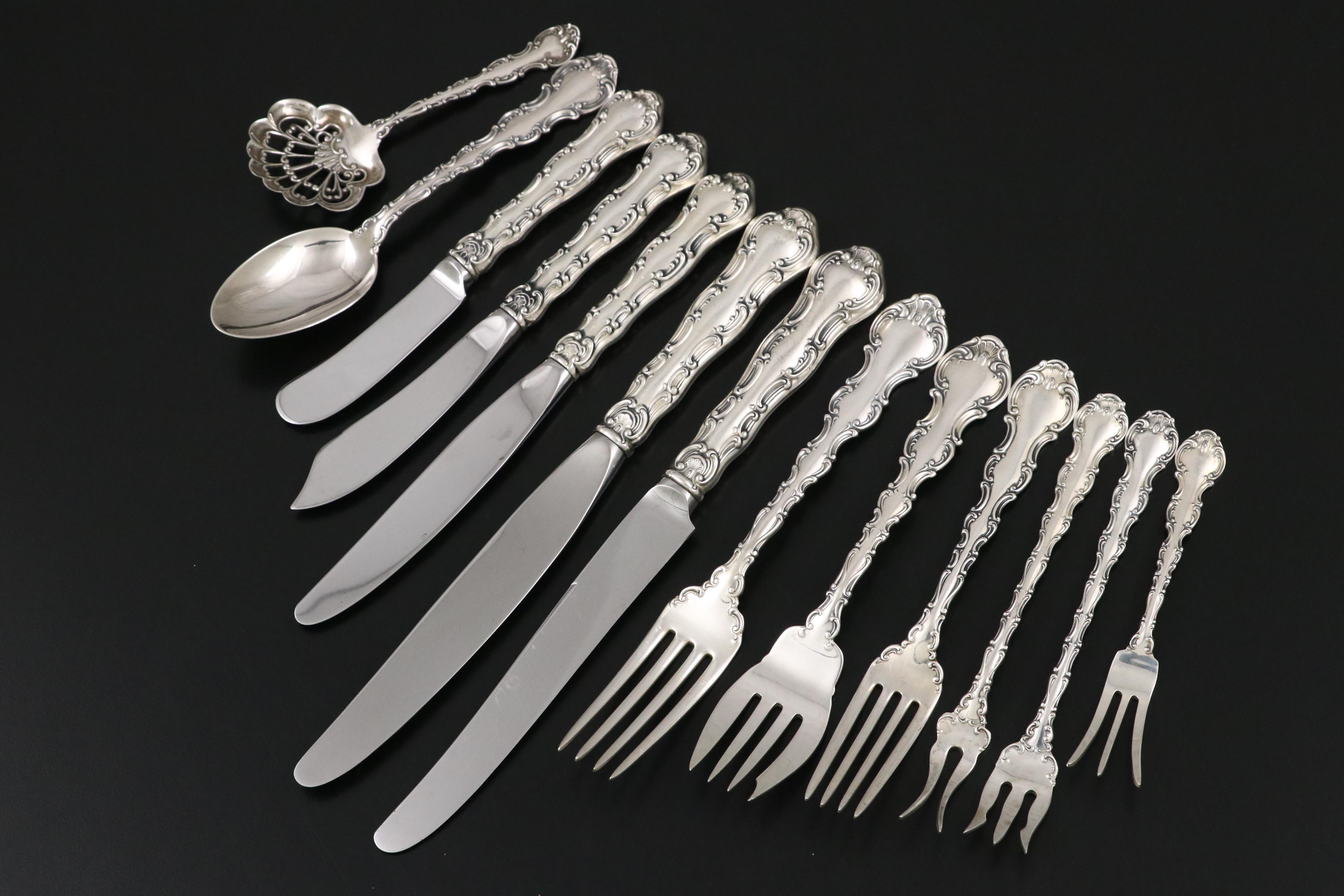 Gorham "Strasbourg" Sterling Silver Flatware