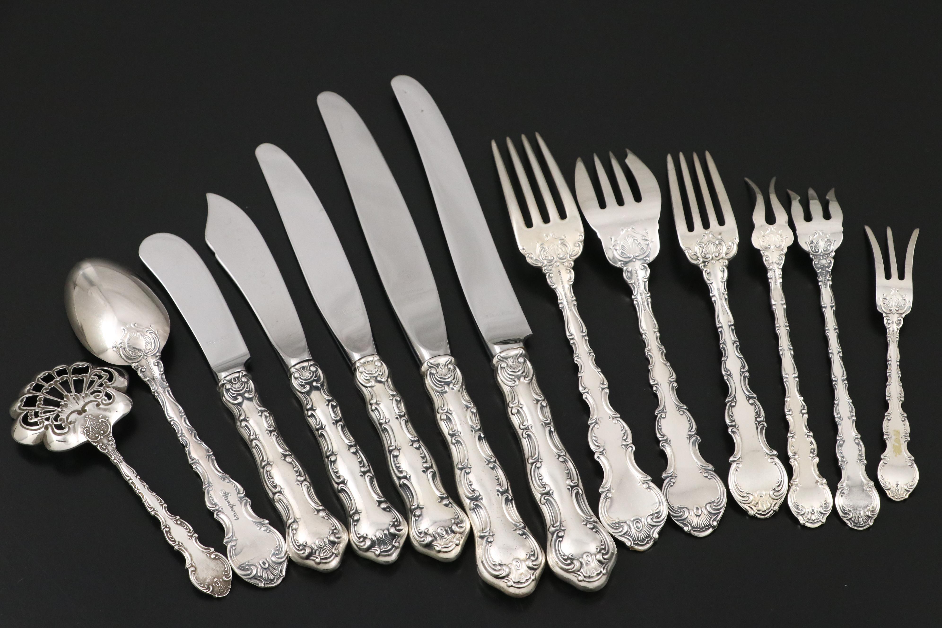 Gorham "Strasbourg" Sterling Silver Flatware