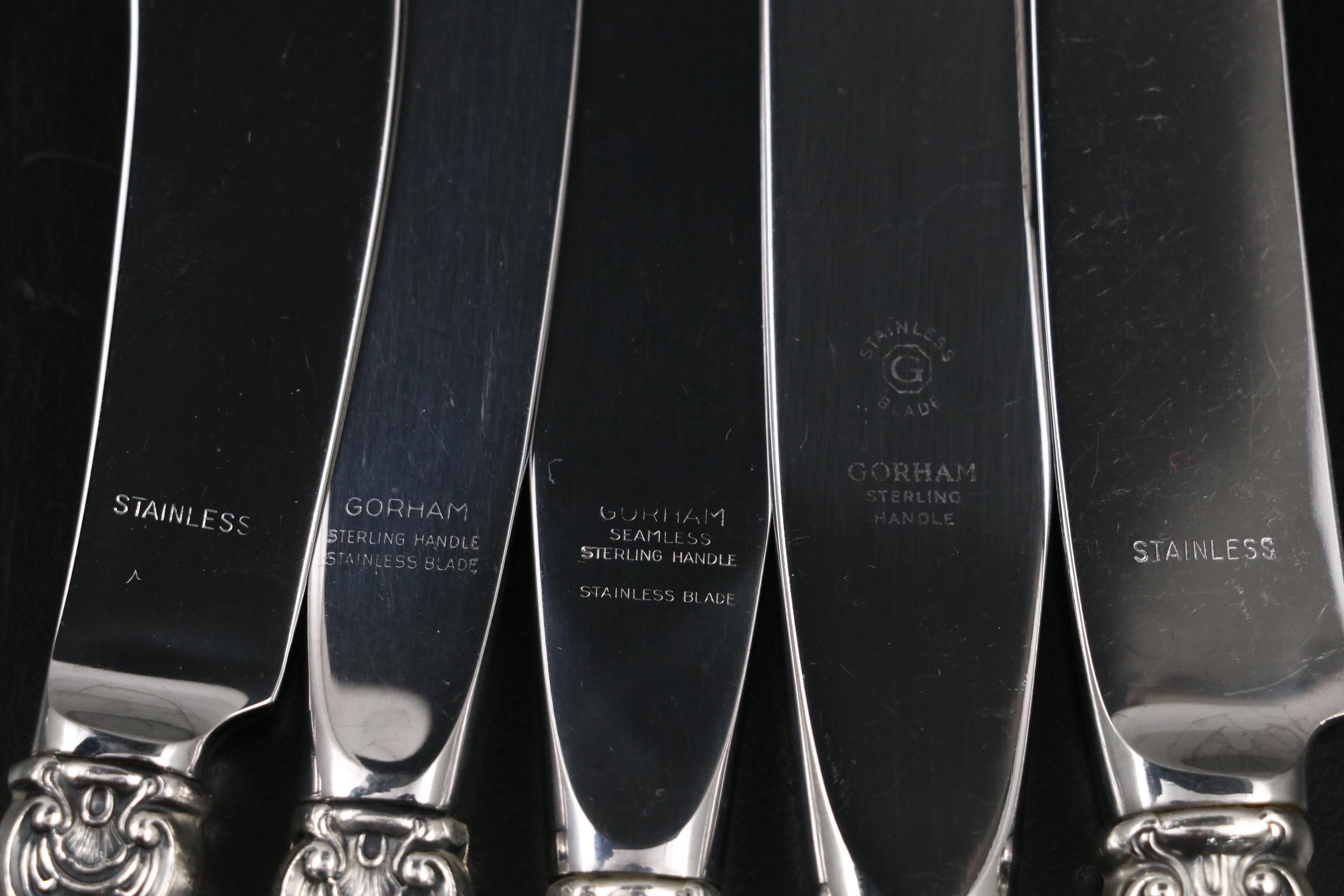 Gorham "Strasbourg" Sterling Silver Flatware