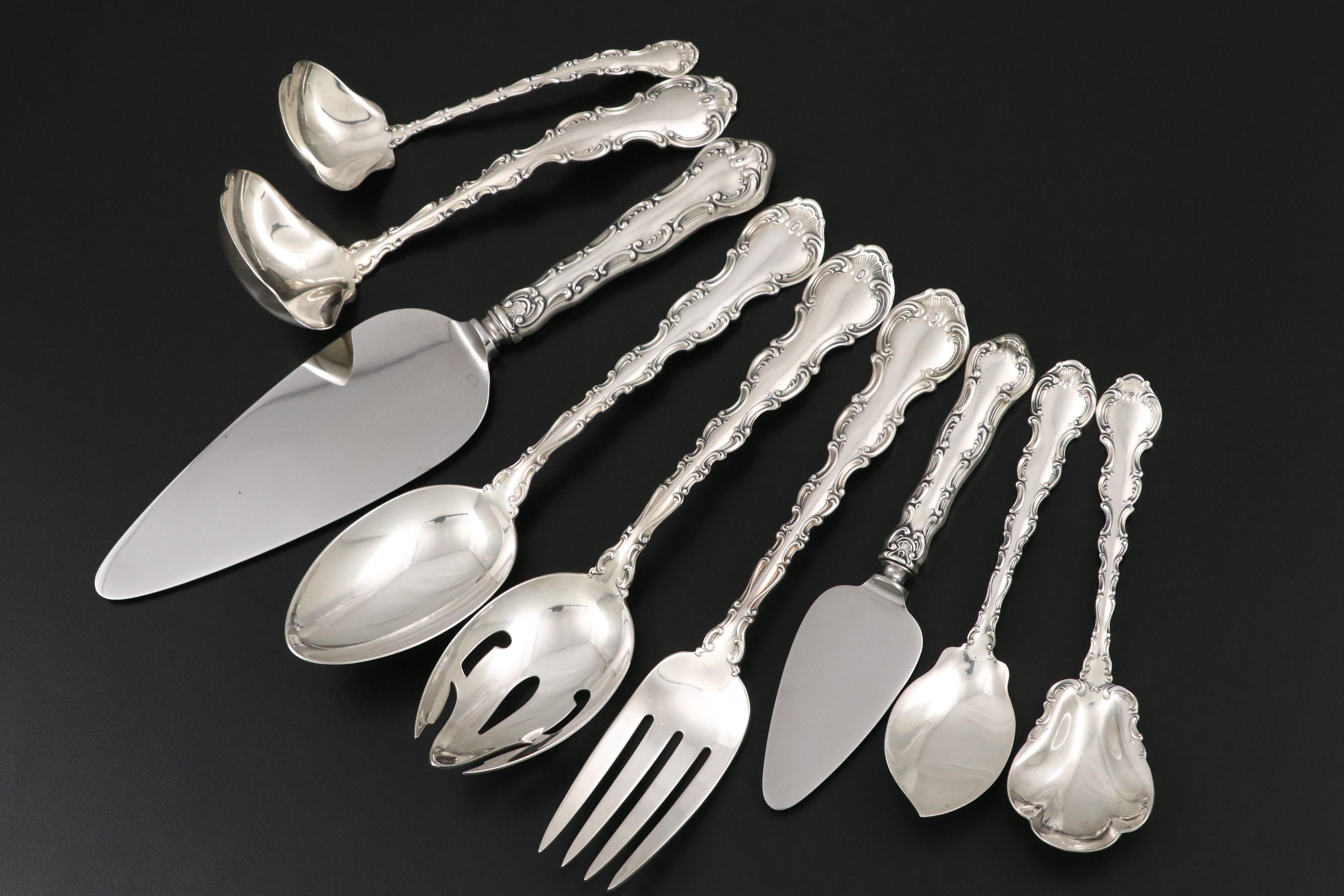 Gorham "Strasbourg" Sterling Silver Flatware
