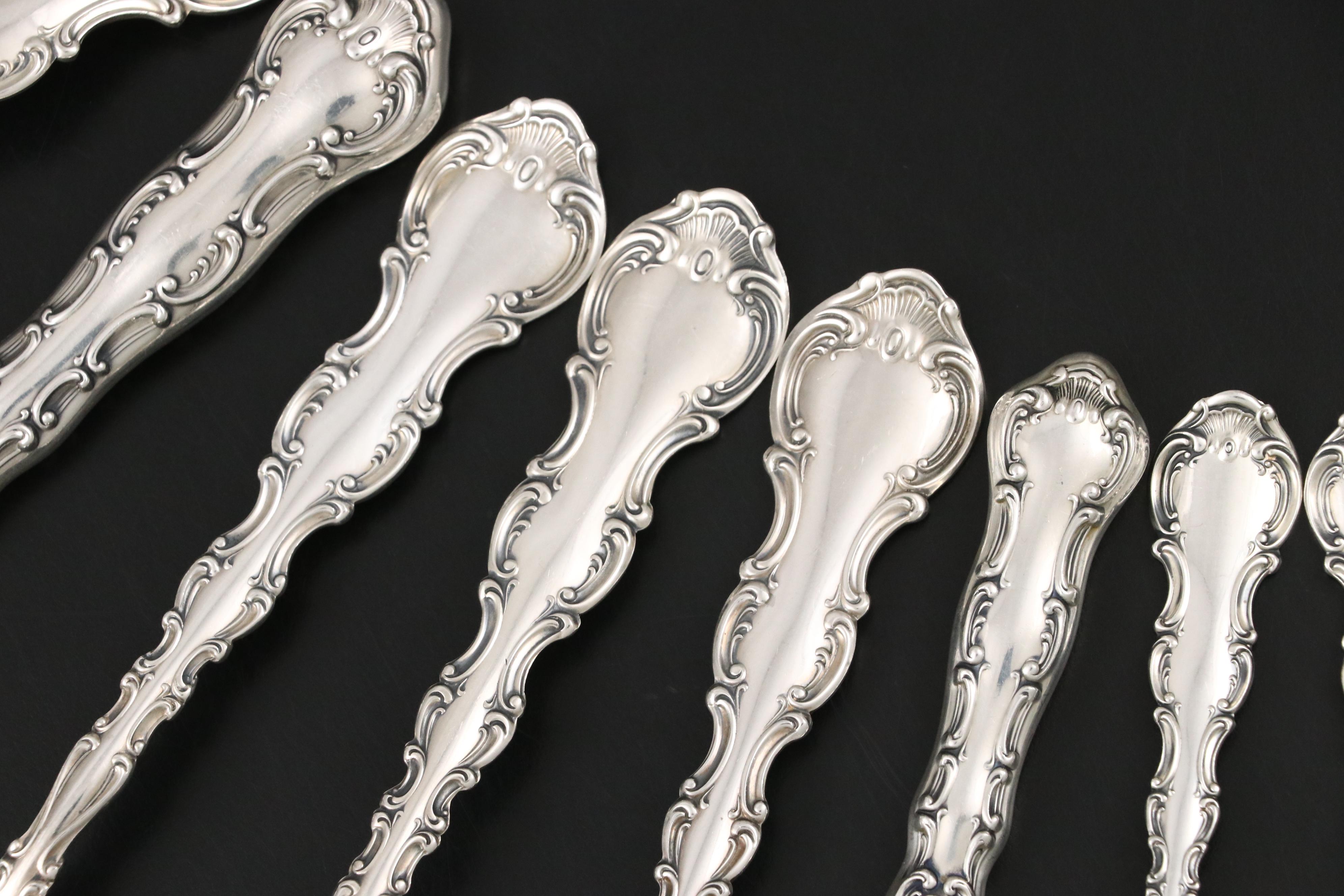 Gorham "Strasbourg" Sterling Silver Flatware