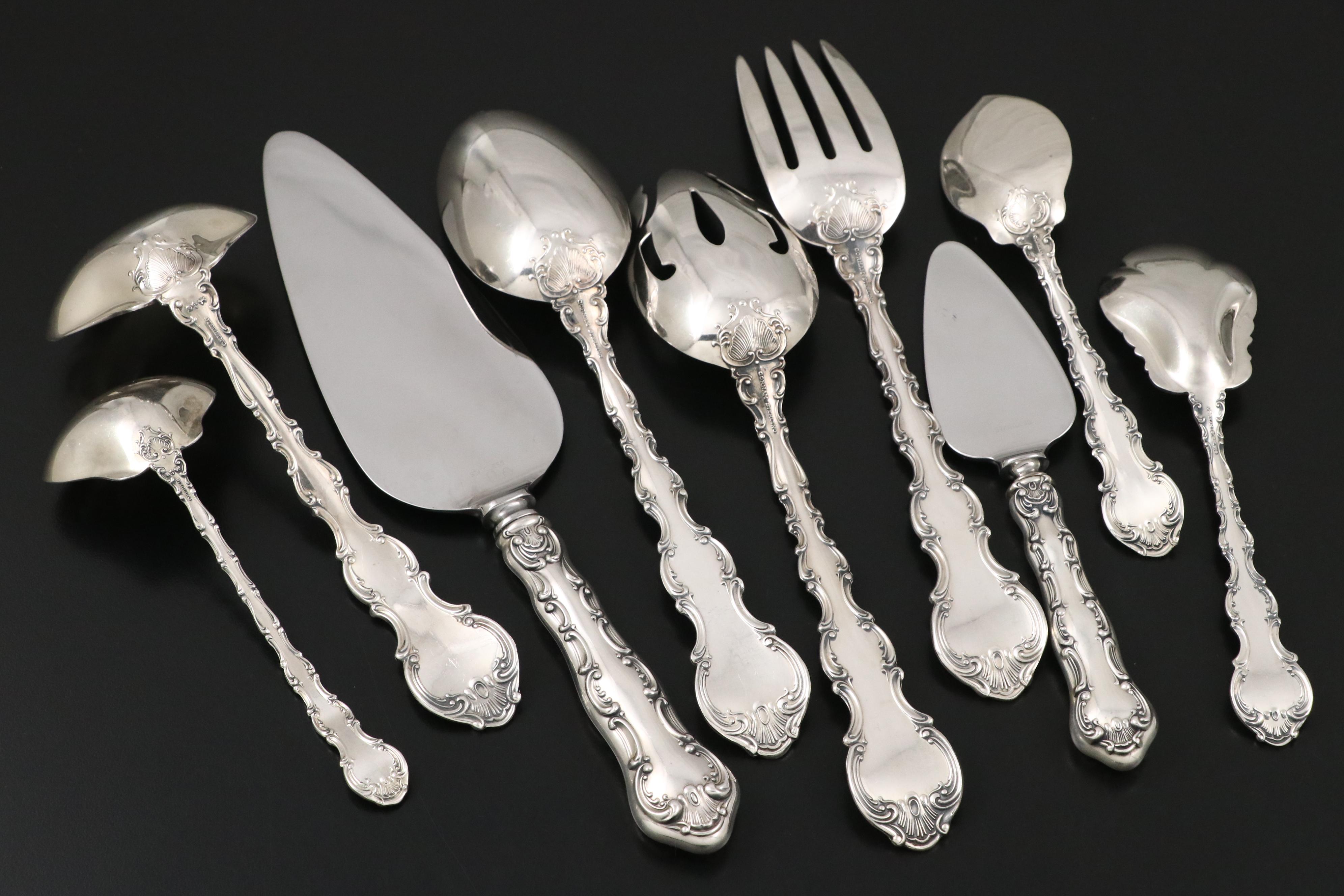 Gorham "Strasbourg" Sterling Silver Flatware