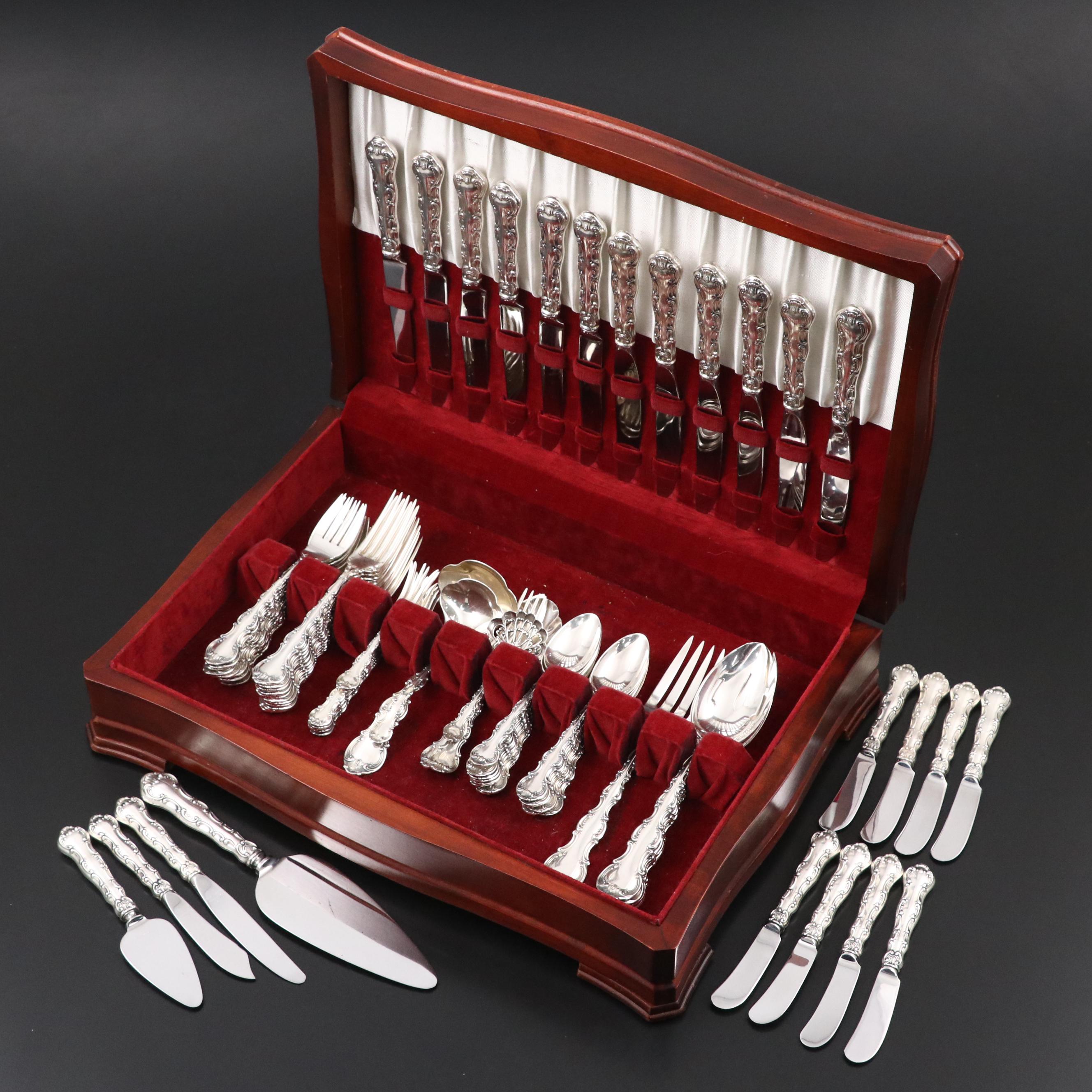 Gorham "Strasbourg" Sterling Silver Flatware