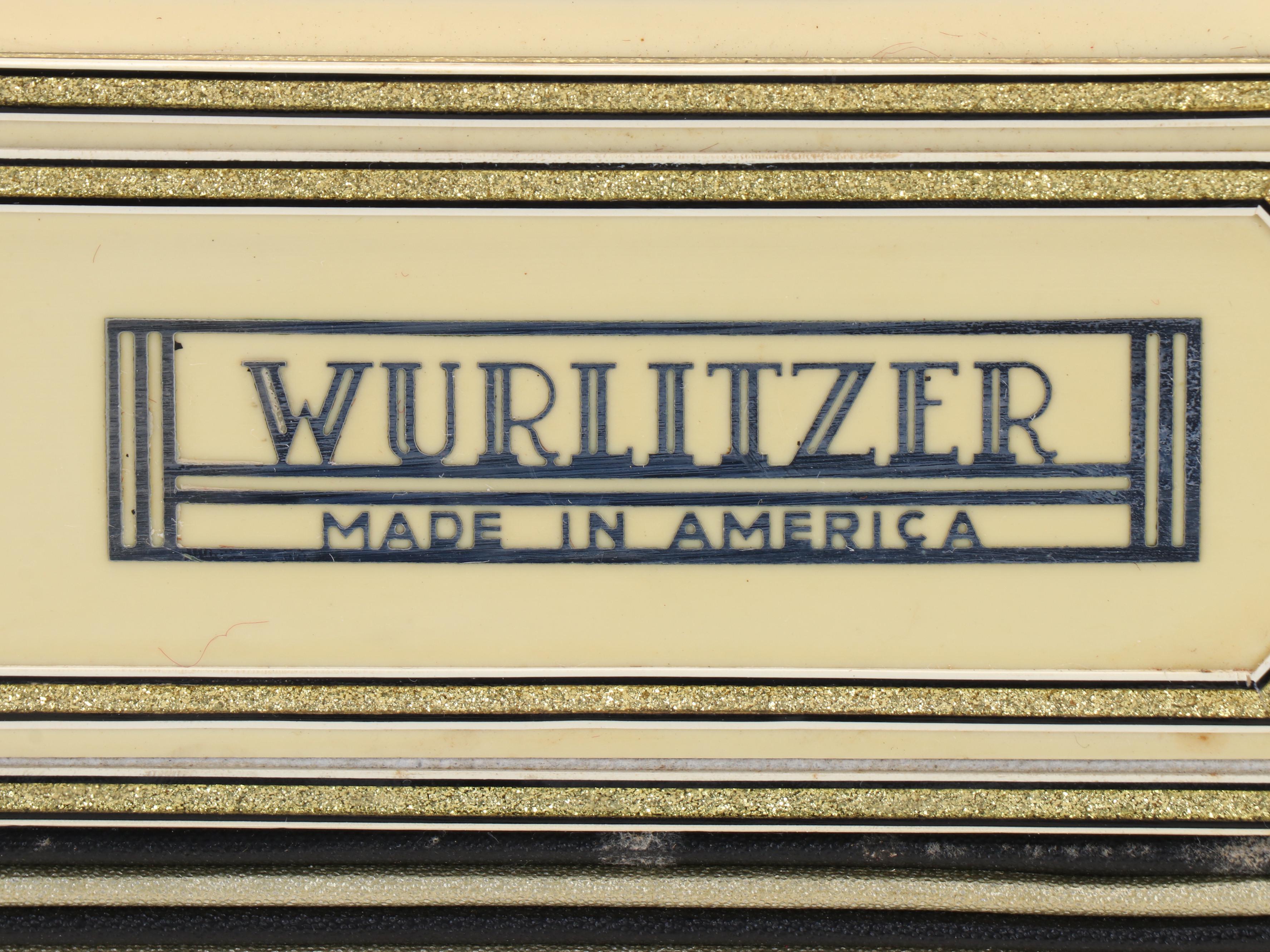 Wurlitzer Piano Accordion with Case
