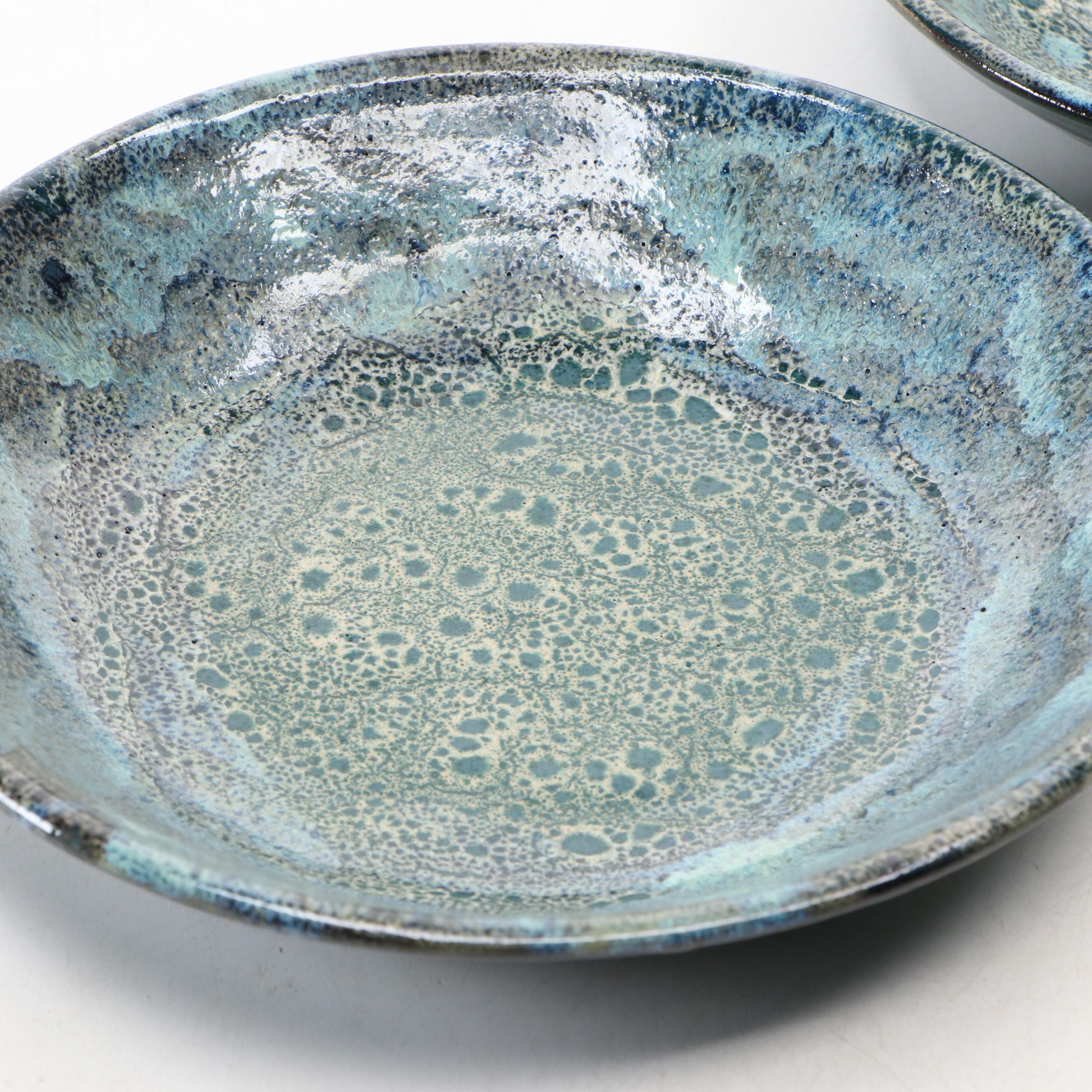 Art Pottery Bowls and Flower Frog