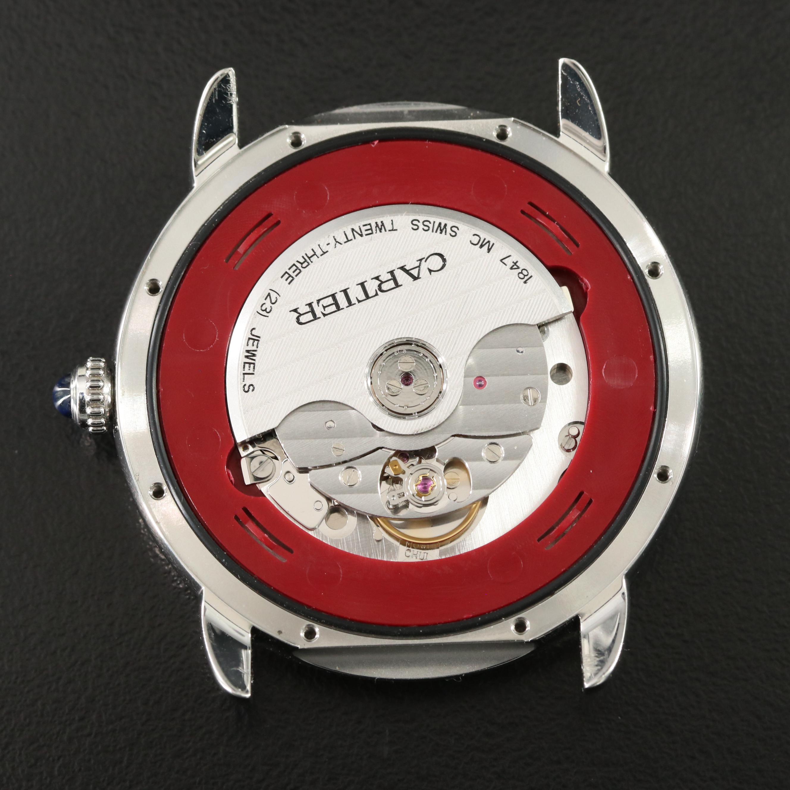 Cartier Ronde Solo XL 3802 Silver Dial 42mm Steel Automatic Watch