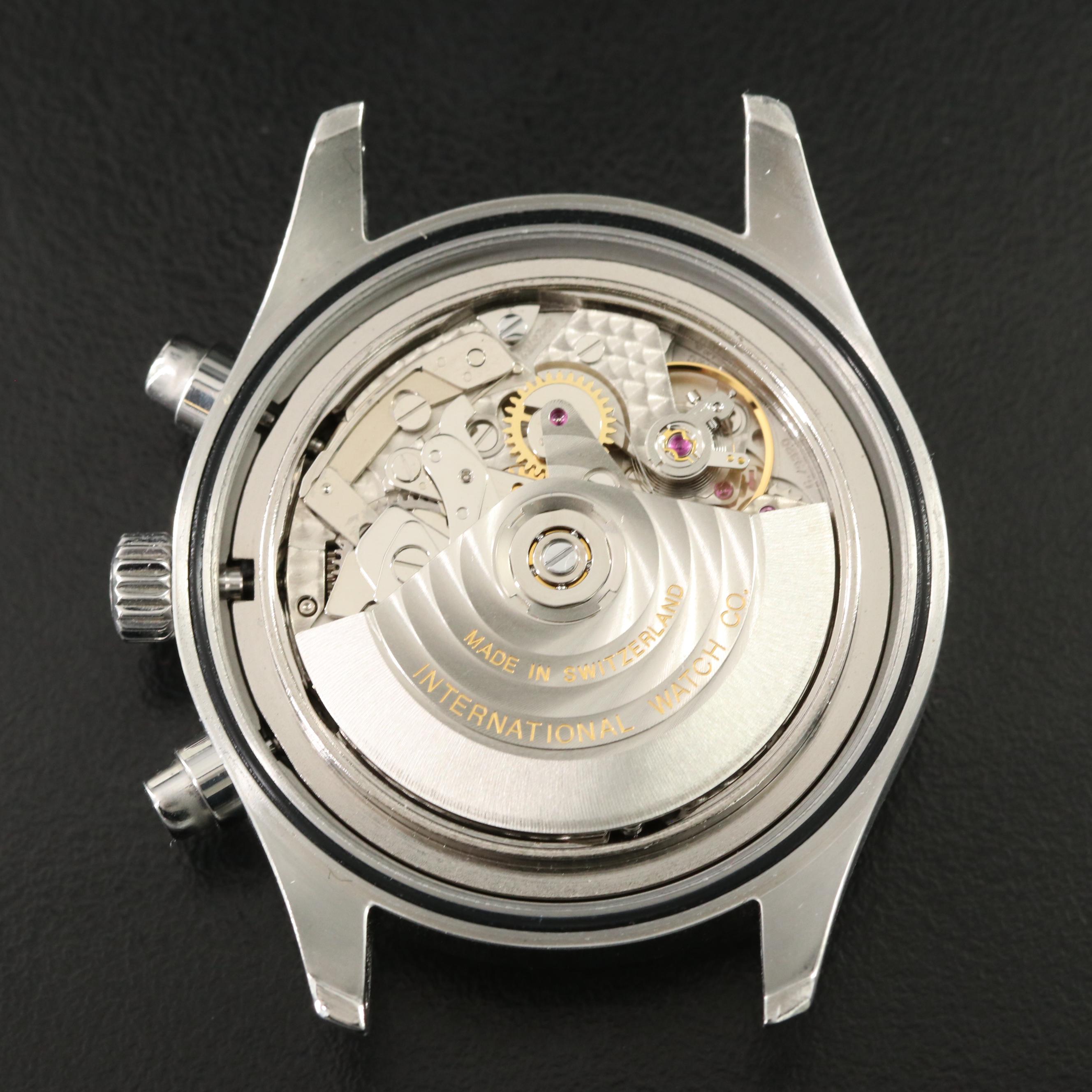 IWC Pilot Chronograph IW371701 Black 42mm Steel Automatic Watch