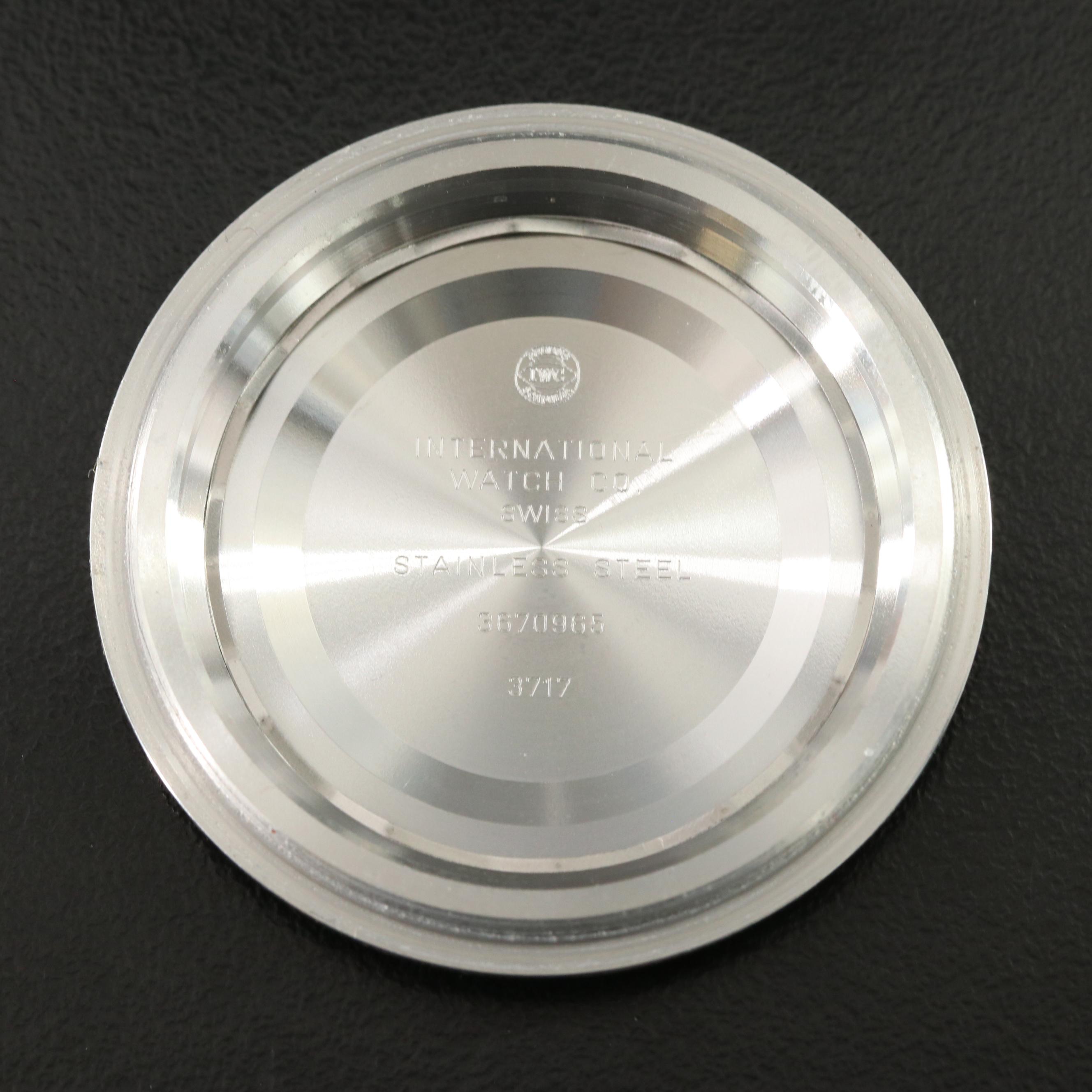 IWC Pilot Chronograph IW371701 Black 42mm Steel Automatic Watch