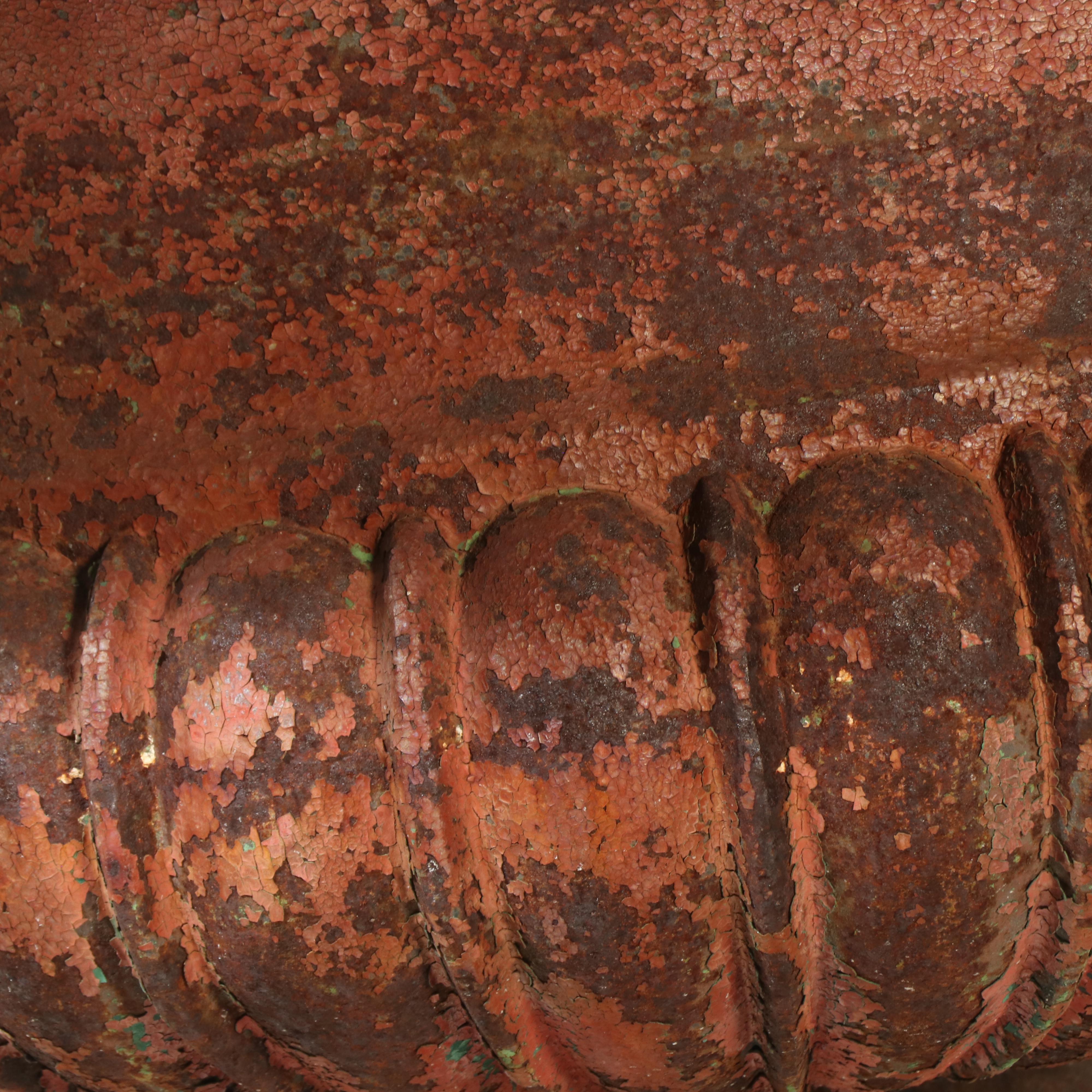 Fiske Neoclassical Style Cast Iron Garden Urn